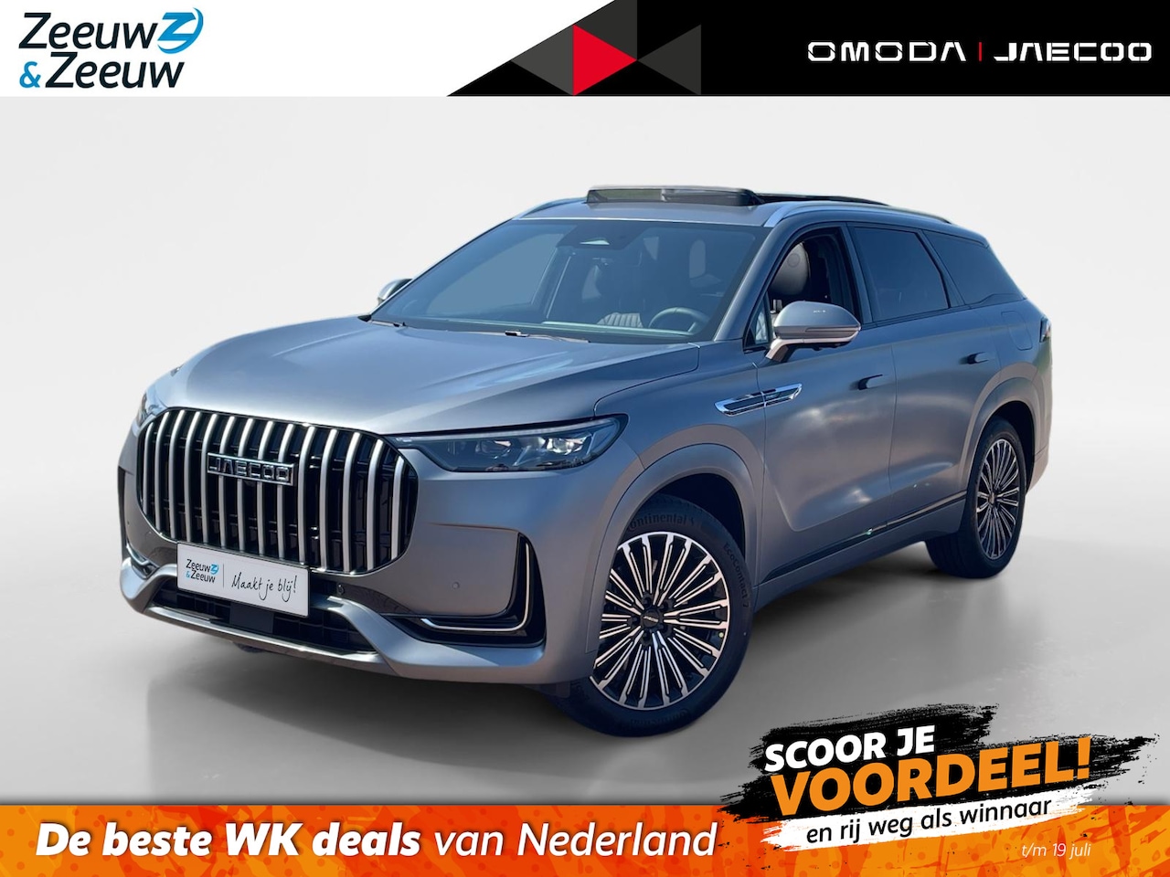 Jaecoo 8 - 1.5 SHS-P Luxury *DIRECT LEVERBAAR!*OP=OP*NU RIJKLAAR VOOR € 51.995,-!! - AutoWereld.nl
