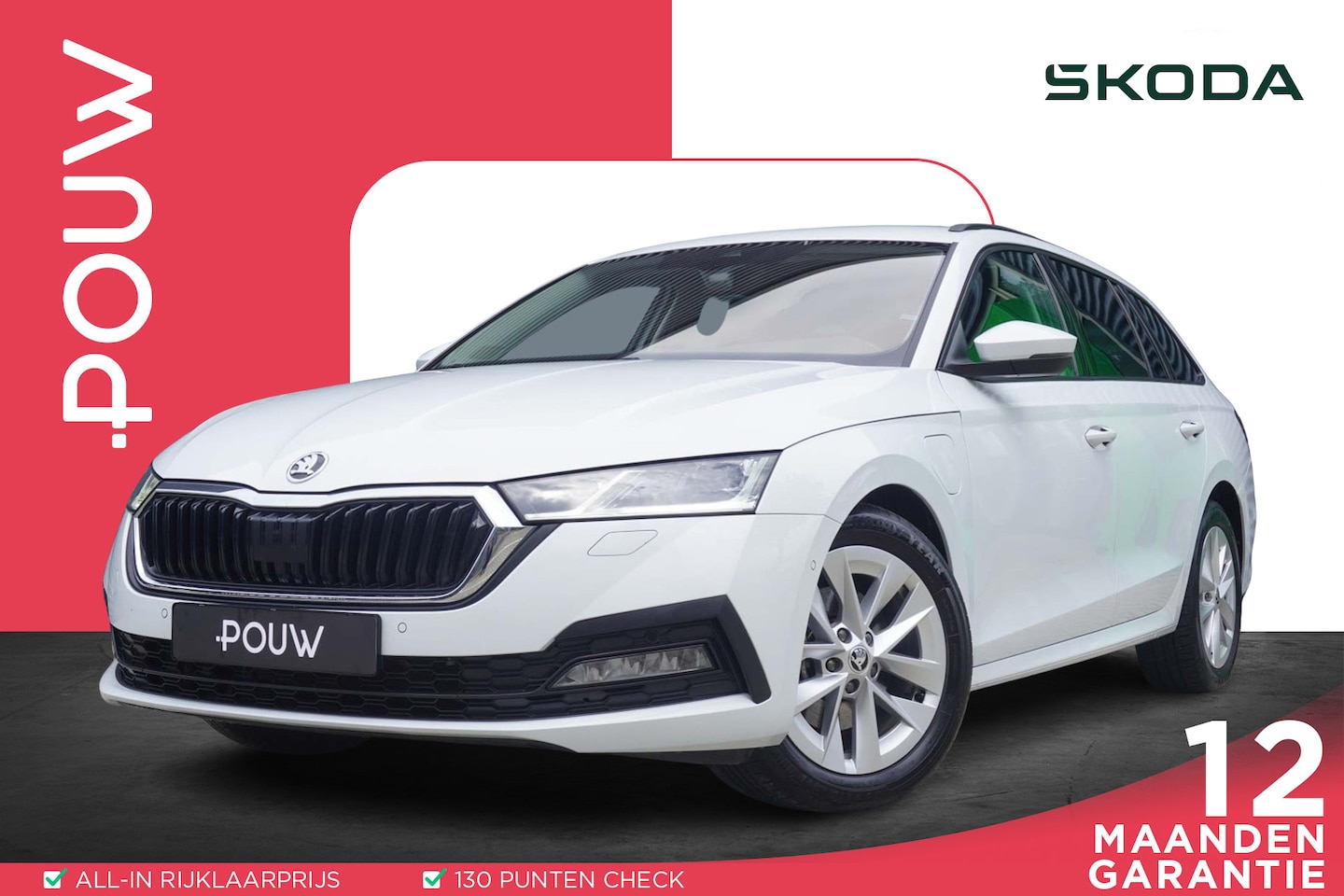 Skoda Octavia Combi - 1.4 TSI 204pk iV PHEV Business Edition | Trekhaak | Adaptive Cruise | Stoelverwarming | Pa - AutoWereld.nl