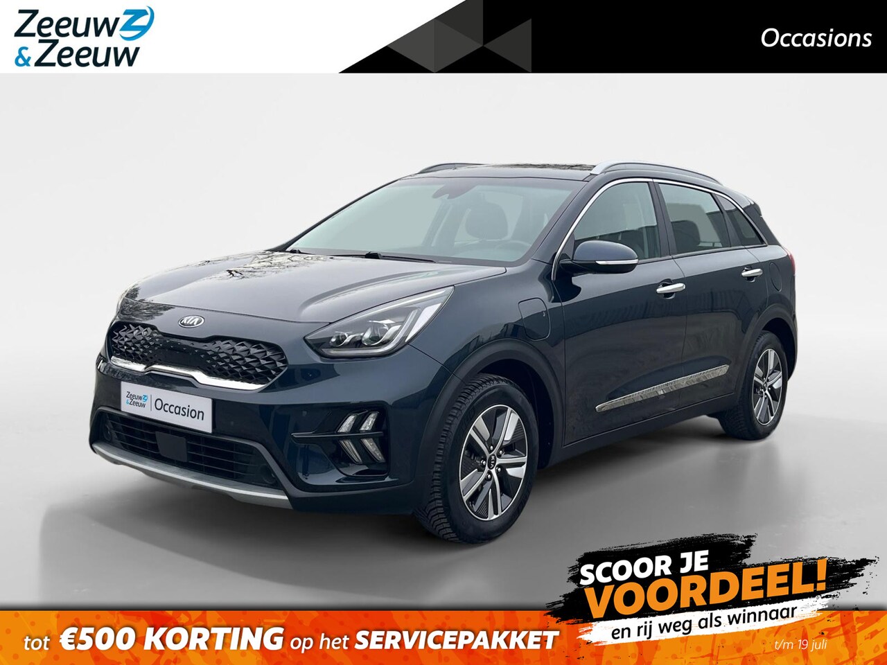 Kia Niro - 1.6 GDi PHEV DynamicLine | Stoel- en stuurverwarming | Adaptieve Cruise Control | Parkeerc - AutoWereld.nl