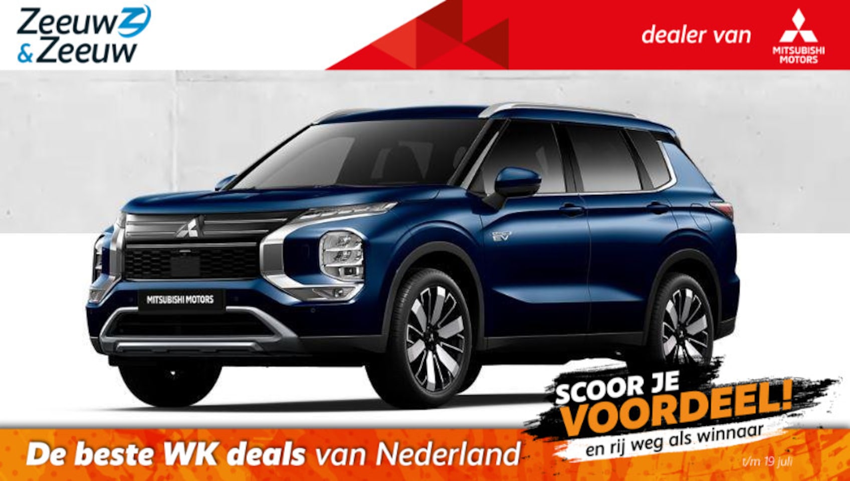 Mitsubishi Outlander - 2.4 PHEV Instyle+ € 5.000 euro korting eigen voorraad| 8 jaar garantie| Snel leverbaar | T - AutoWereld.nl