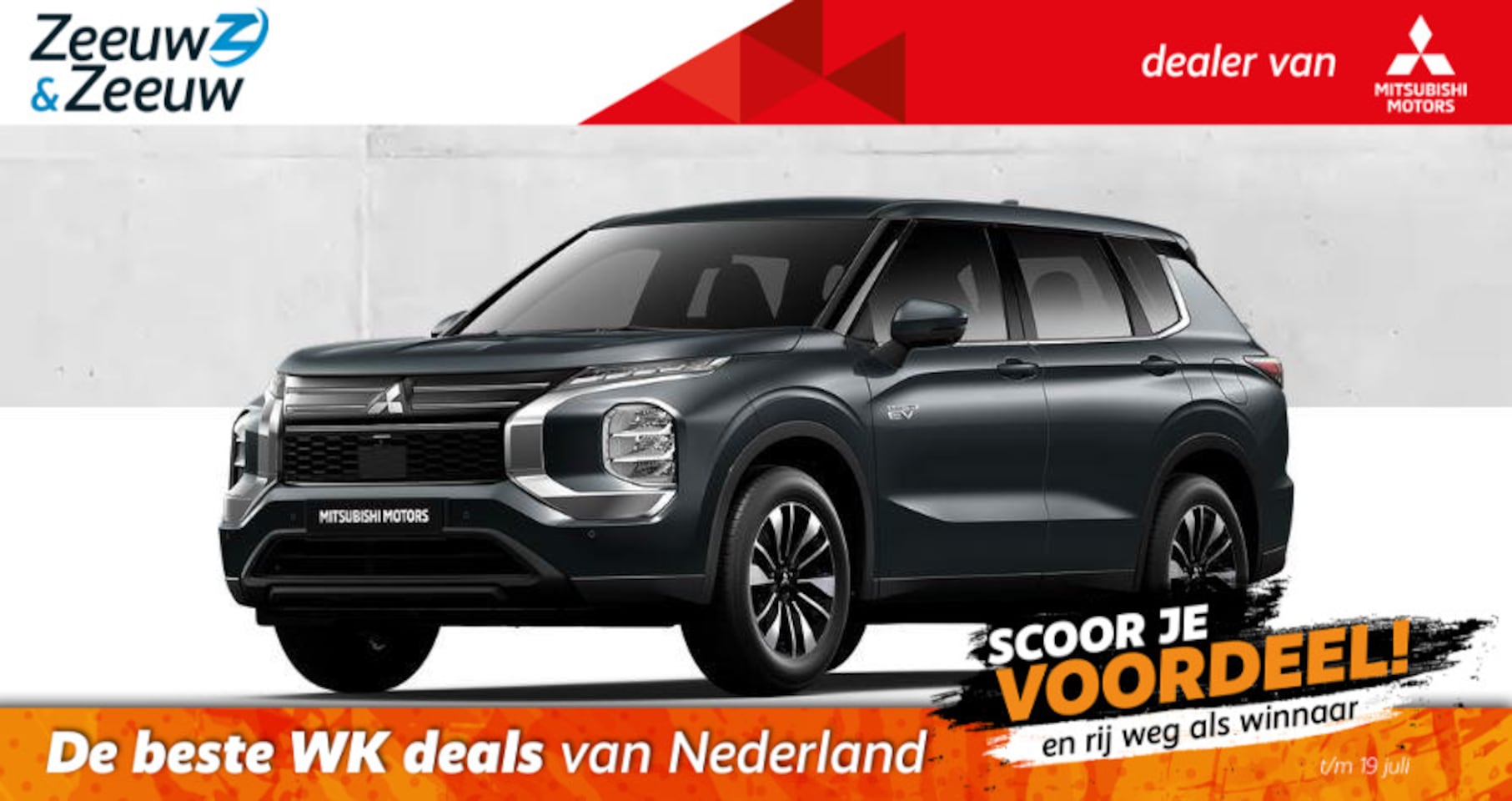 Mitsubishi Outlander - 2.4 PHEV Intense € 5.000 euro korting eigen voorraad| 8 jaar garantie| Snel leverbaar | To - AutoWereld.nl