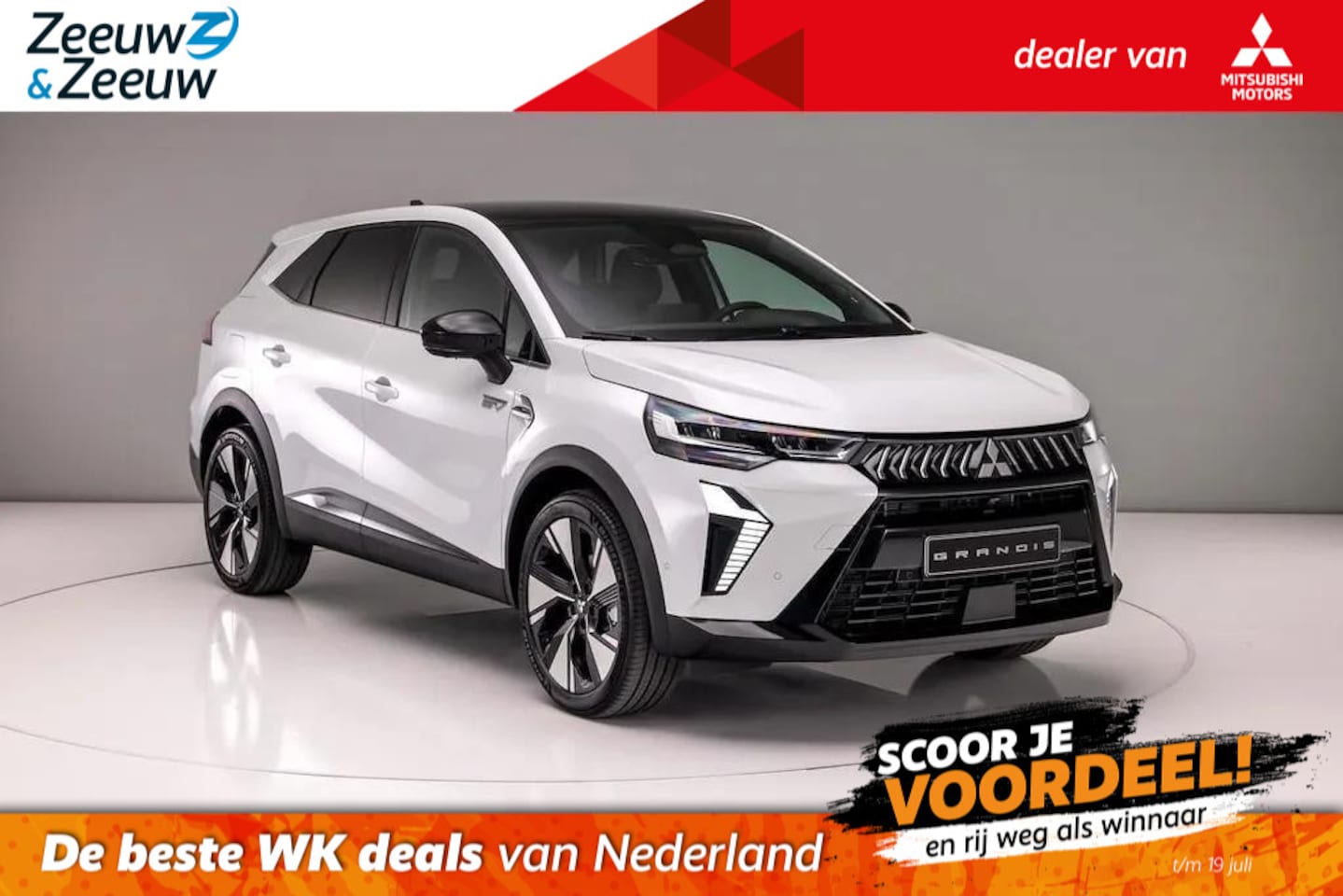 Mitsubishi Grandis - 1.8 HEV AT First Edition Nu bestelbaar in diversen kleuren vanaf prijs nu 3000 euro kortin - AutoWereld.nl