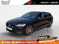 Volvo V60 - 2.0 T8 AWD Polestar Engineered *Automaat*Navi+Camera*Climate*Leder Bekl*LM.Velgen*Schuif/K