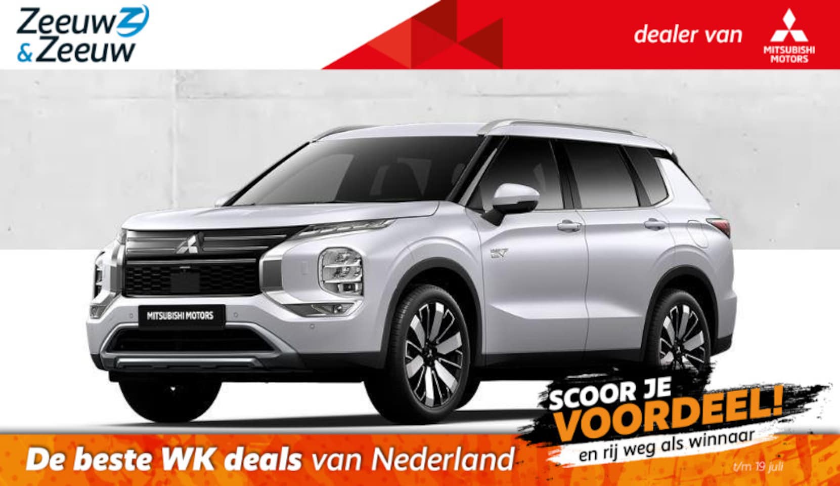 Mitsubishi Outlander - 2.4 PHEV Instyle € 5.000 euro korting eigen voorraad| 8 jaar garantie| Snel leverbaar | To - AutoWereld.nl