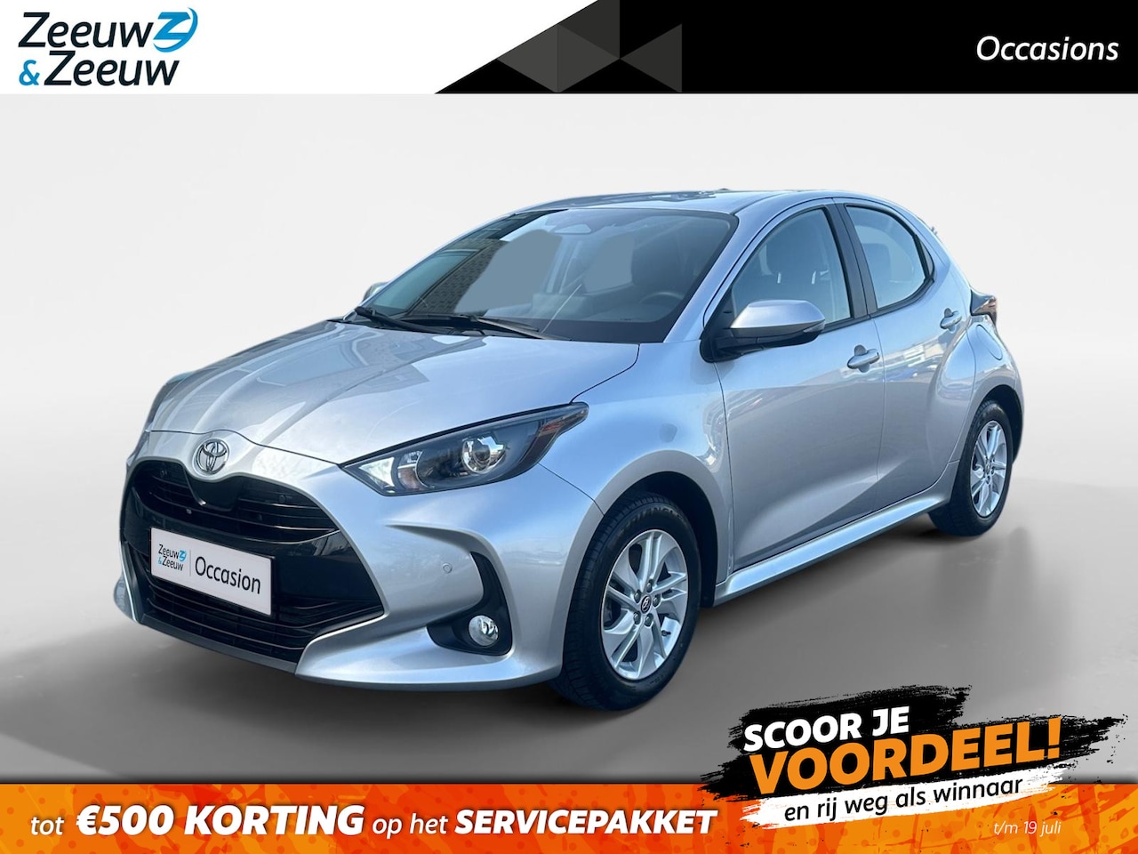 Toyota Yaris - 1.5 Hybrid 115 | STUUR-STOEL VERWARMING | CAMERA | APPLE CAR PLAY | GARANTIE | - AutoWereld.nl