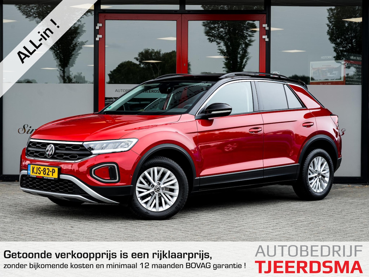 Volkswagen T-Roc - 1.0 TSI Life Business | Trekhaak | Adaptieve Cruise Control | Climate Control | Stoelverwa - AutoWereld.nl