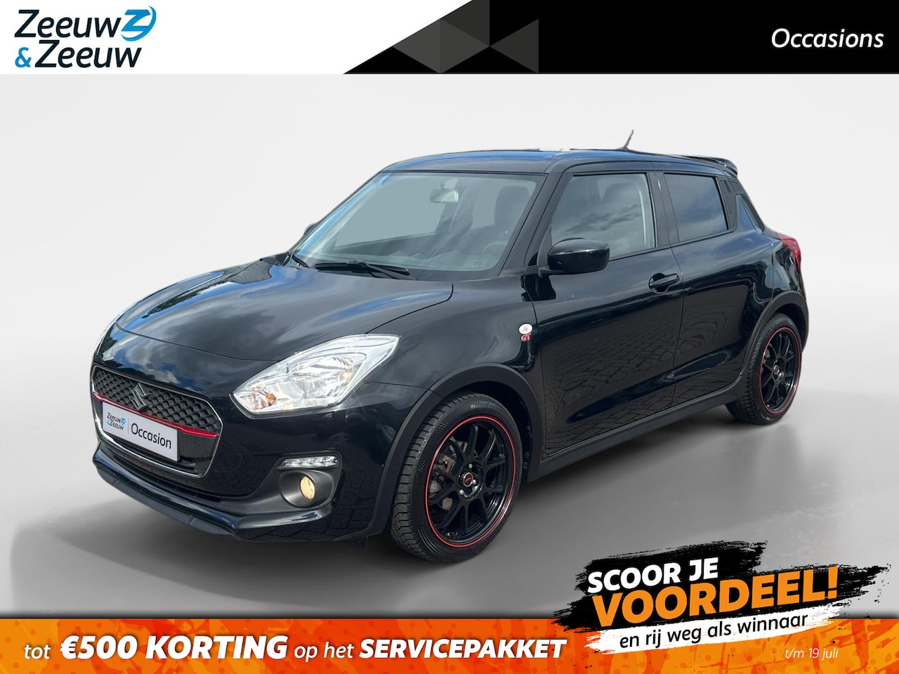 Suzuki Swift - 1.2 Select Smart Hybrid | SPORT UITLAAT | SIDE SKIRTS | SPOILER | 17" VELG | - AutoWereld.nl