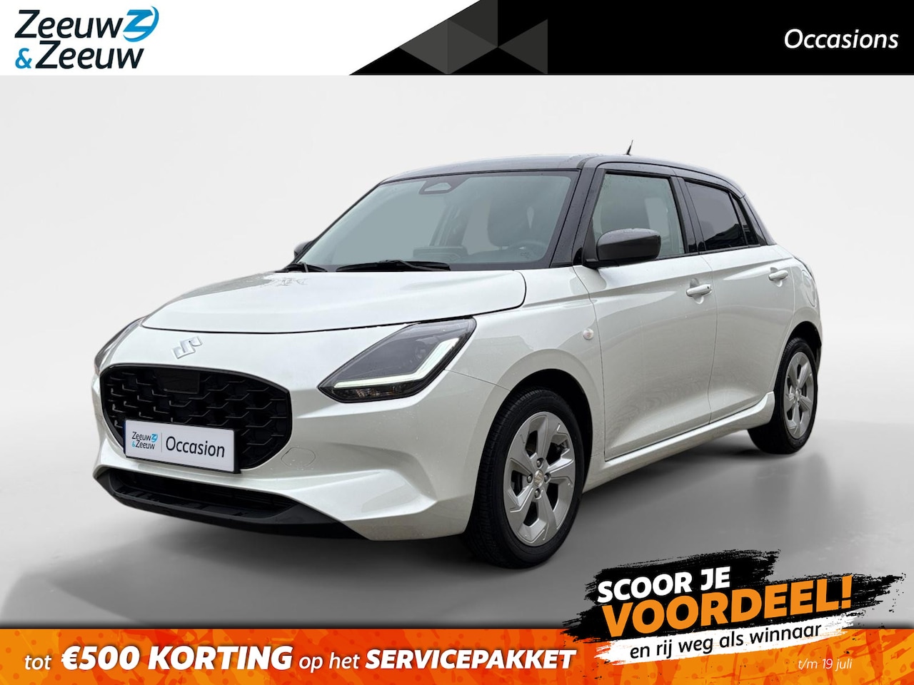 Suzuki Swift - 1.2 Select Smart Hybrid | Camera | Sensoren | Stoelverwarming | Navigatie | Adap cruise | - AutoWereld.nl