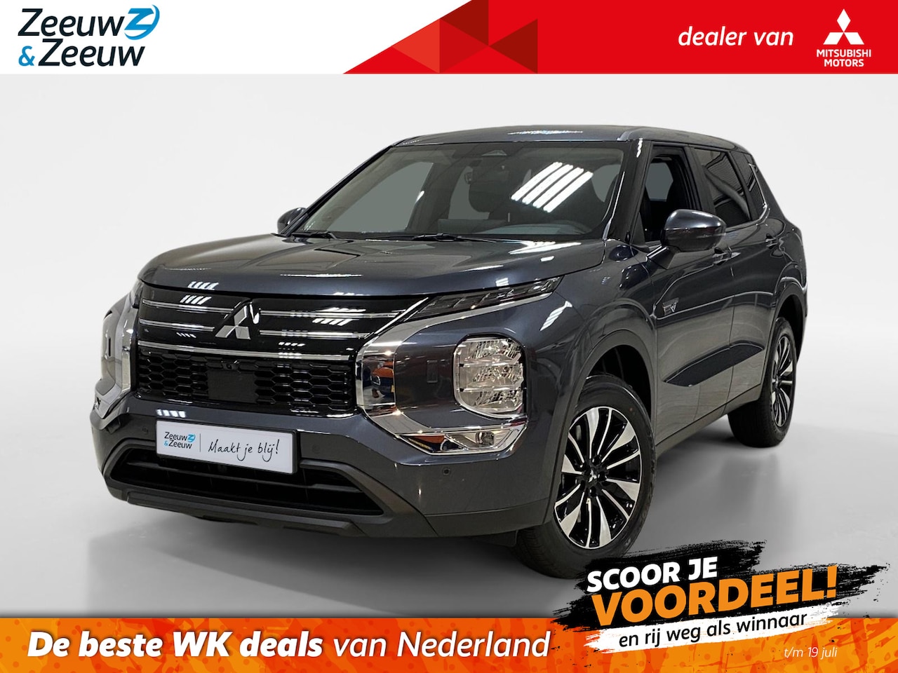 Mitsubishi Outlander - 2.4 PHEV | INTENSE | DIRECT LEVERBAAR | €5000,- VOORRAADKORTIG! - AutoWereld.nl