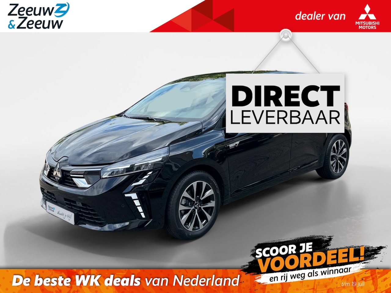 Mitsubishi Colt - 1.6 HEV Intense 8 jaar garantie NU 4000,- VOORRAAD KORTING CAMERA | CLIMATE | CRUISE | A - AutoWereld.nl