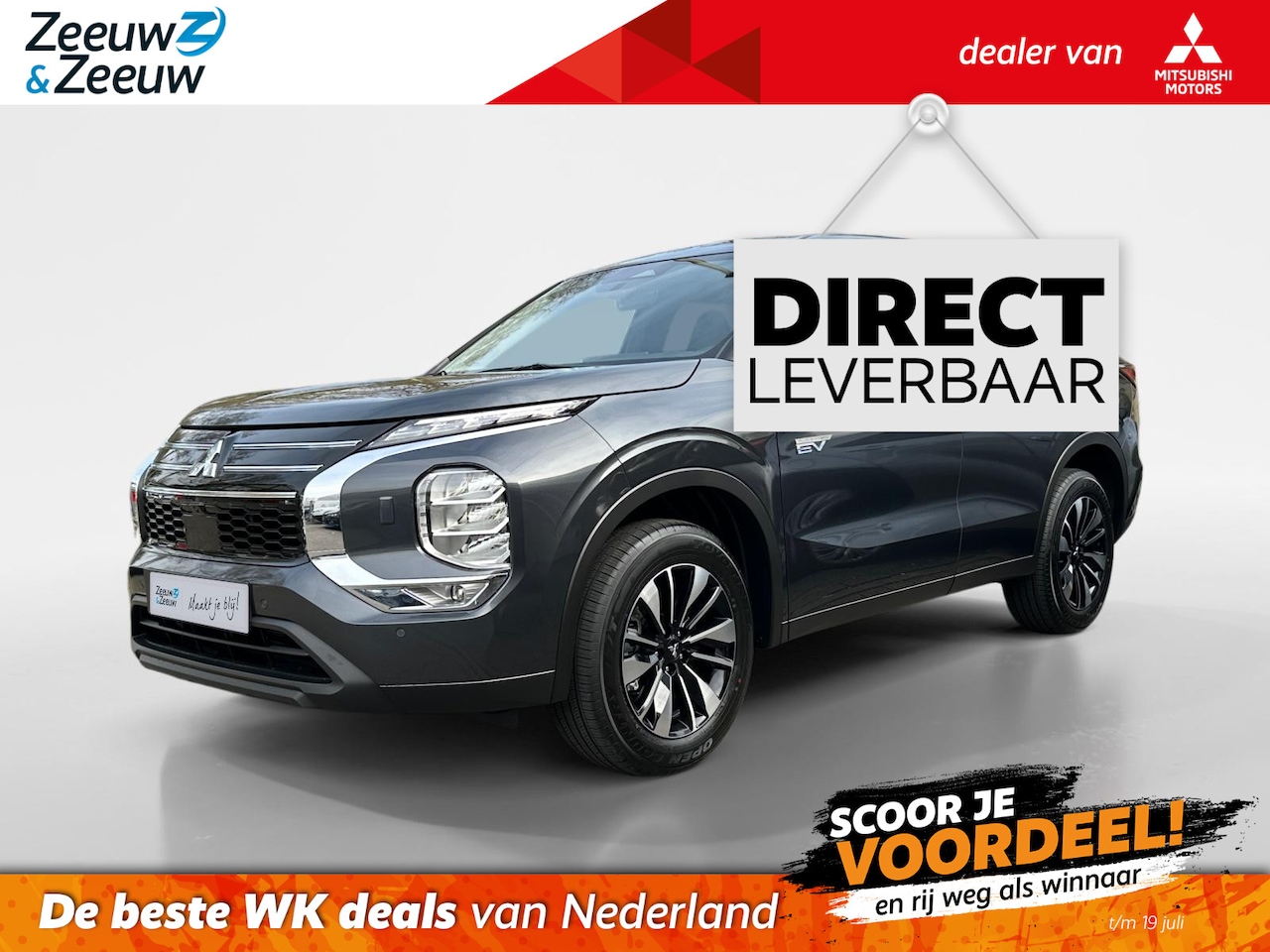 Mitsubishi Outlander - 2.4 PHEV Intense | 6000 EURO KORTING | NU DIRECT LEVEBAAR | 8 JAAR GARANTIE | - AutoWereld.nl
