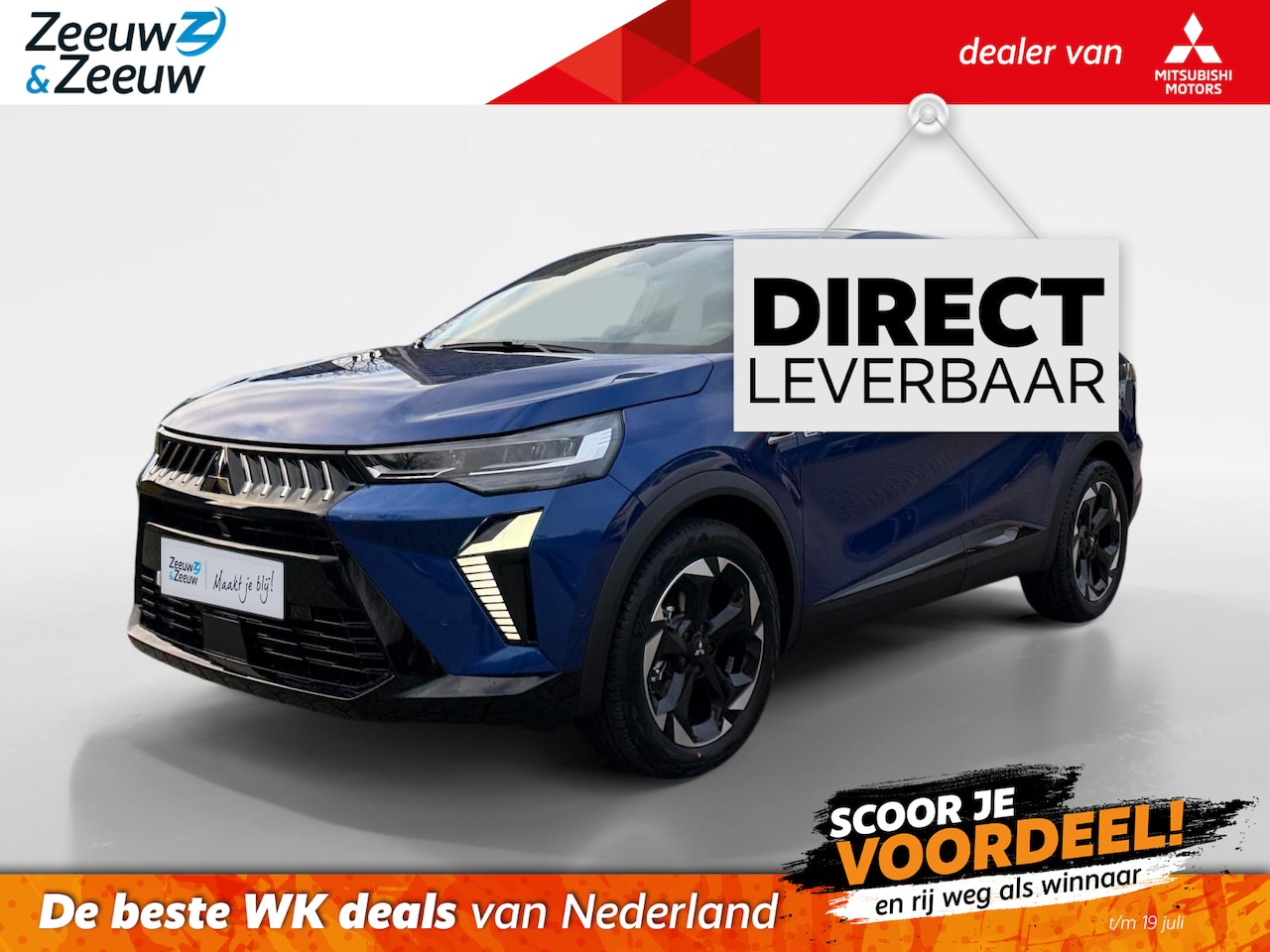 Mitsubishi Grandis - 1.8 HEV Intense+ | Nieuw model | €3000 korting | Carplay / Android auto | Direct leverbaar - AutoWereld.nl