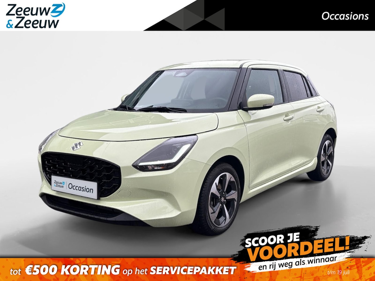 Suzuki Swift - 1.2 Style Smart Hybrid | GARANTIE 2035 | LMV | NAVI | DRAADLOOS APPLE CARPLAY | STOELVERWA - AutoWereld.nl