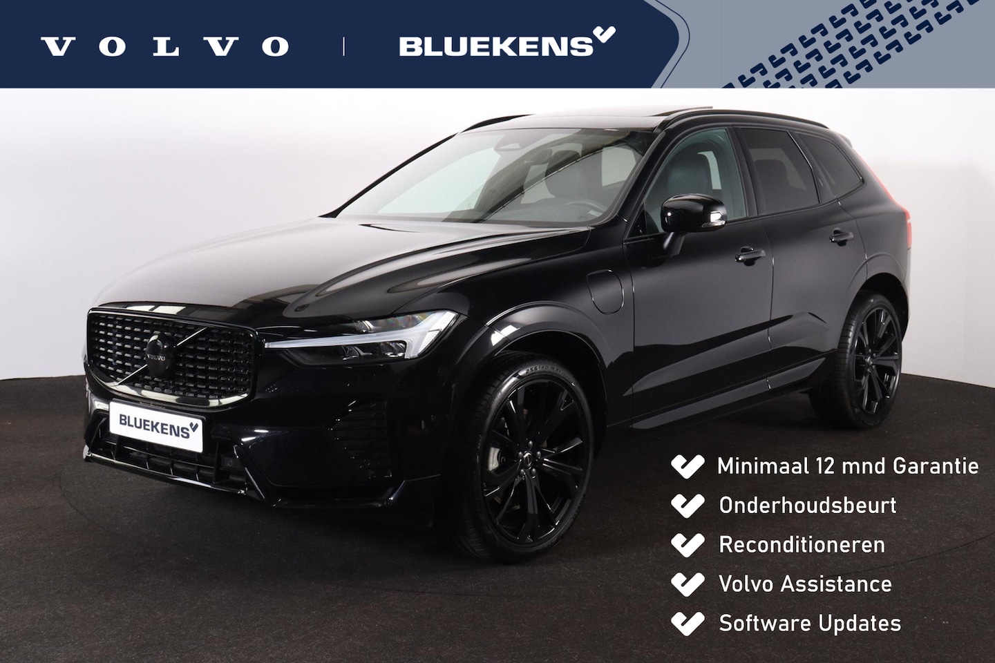 Volvo XC60 - T8 Recharge AWD Plus Black Edition - Panorama/schuifdak - IntelliSafe Assist & Surround - - AutoWereld.nl