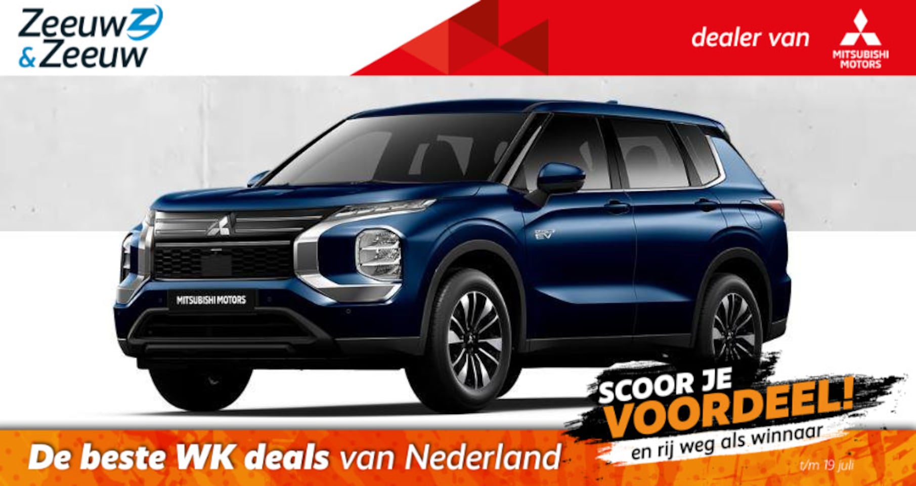 Mitsubishi Outlander - 2.4 PHEV Intense € 5.000 euro korting eigen voorraad| 8 jaar garantie| Snel leverbaar | To - AutoWereld.nl