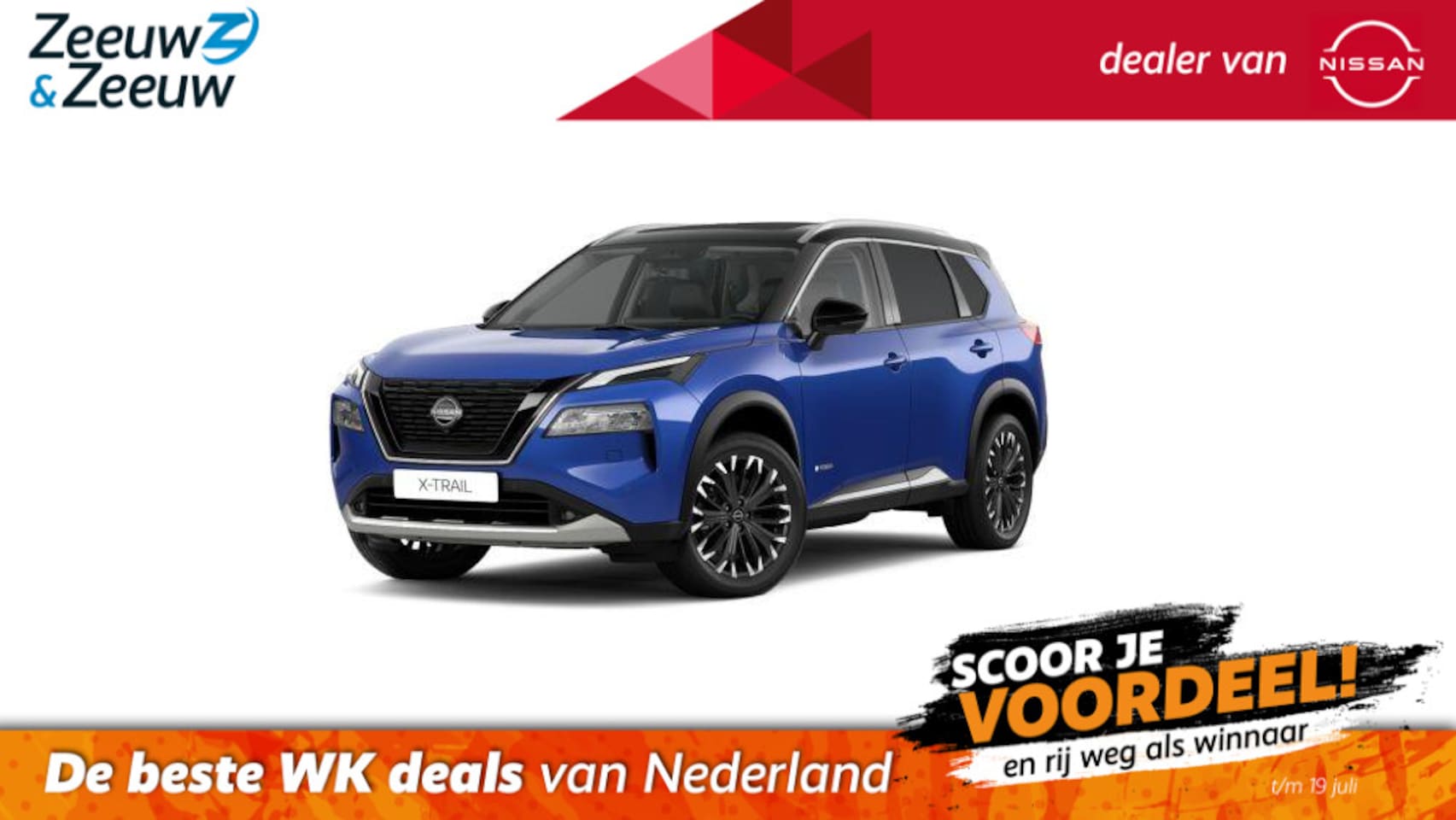 Nissan X-Trail - 1.5 e-4orce Tekna Plus 4WD 7p. | € 5.500,-- euro VOORRAAD KORTING | 7 ZITPLAATSEN| APPLE C - AutoWereld.nl