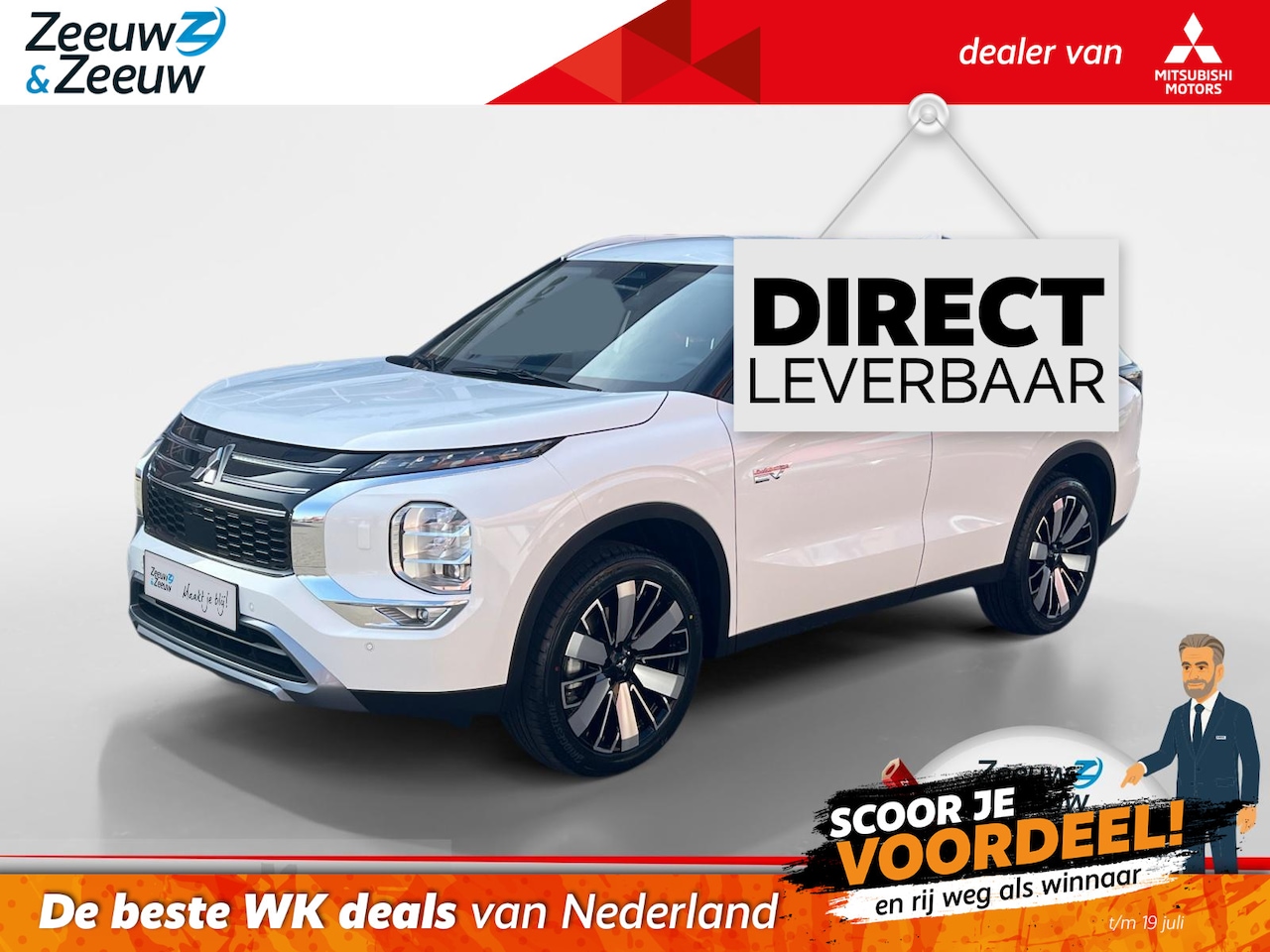 Mitsubishi Outlander - 2.4 PHEV First Edition | 7500 EURO KORTING | NU DIRECT LEVEBAAR | 8 JAAR GARANTIE | - AutoWereld.nl