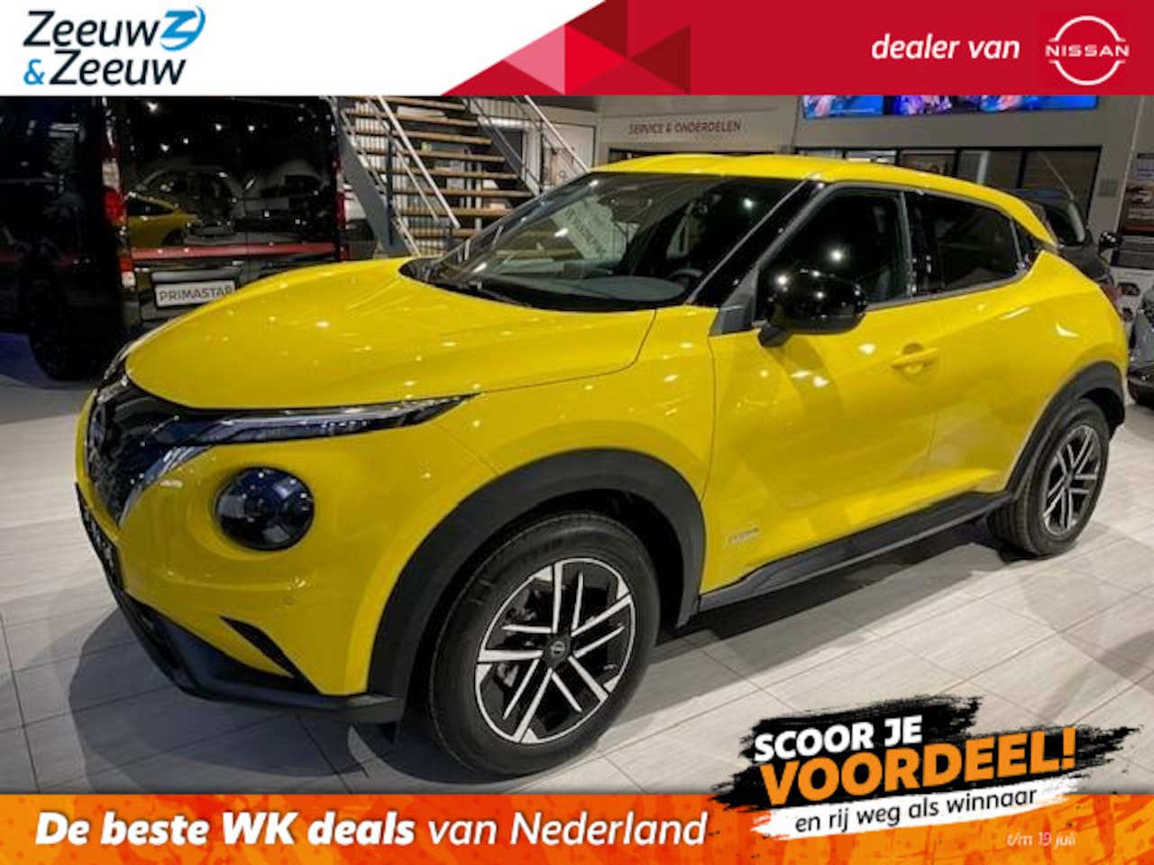 Nissan Juke - 1.6 Hybrid N-Connecta | € 5000,= KORTING | NAVIGATIE | CARPLAY | COLDPACK LIGHT| - AutoWereld.nl