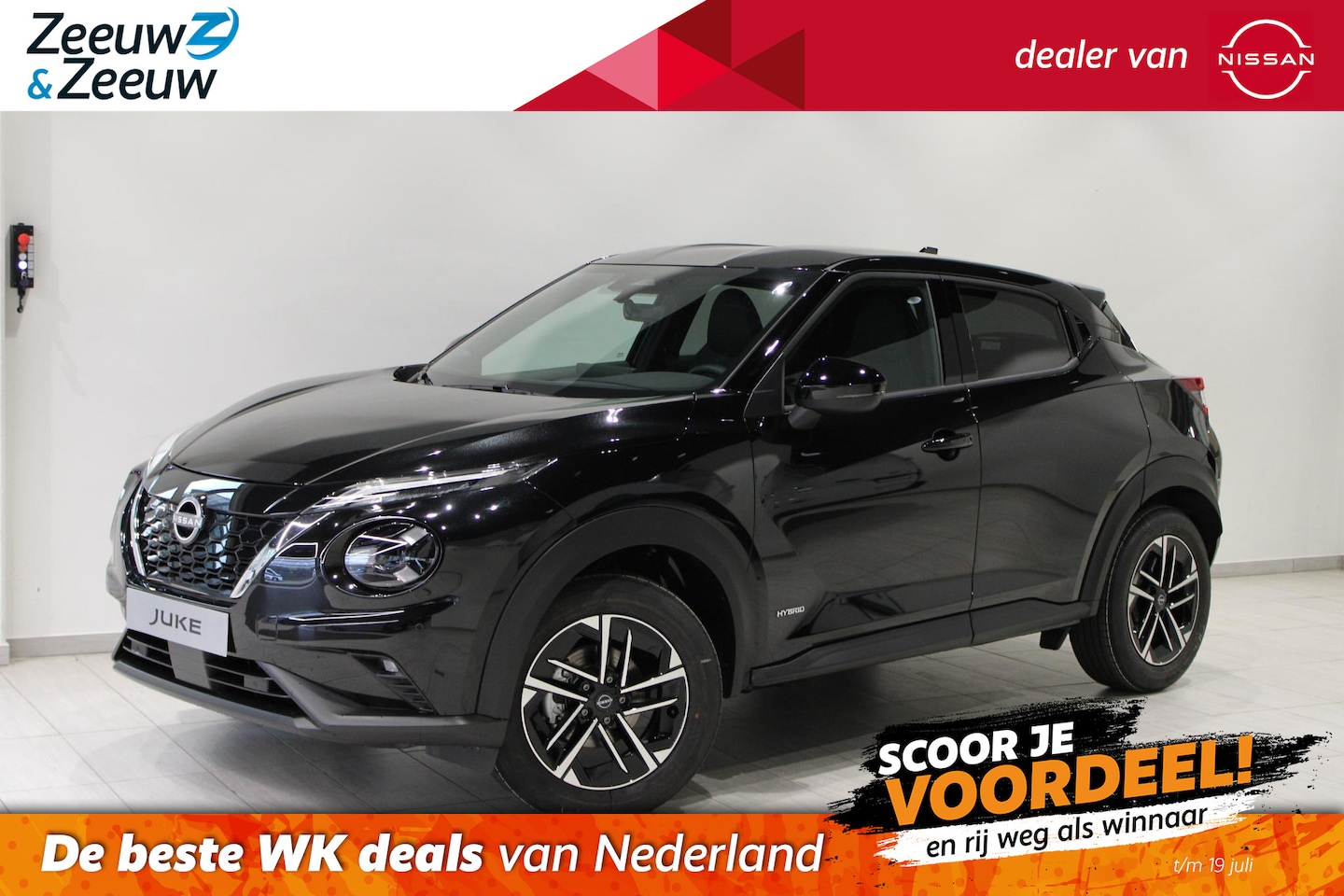 Nissan Juke - 1.6 Hybrid N-Connecta | € 5000,= KORTING | COLD PACK | CARPLAY | OP VOORRAAD!!! - AutoWereld.nl