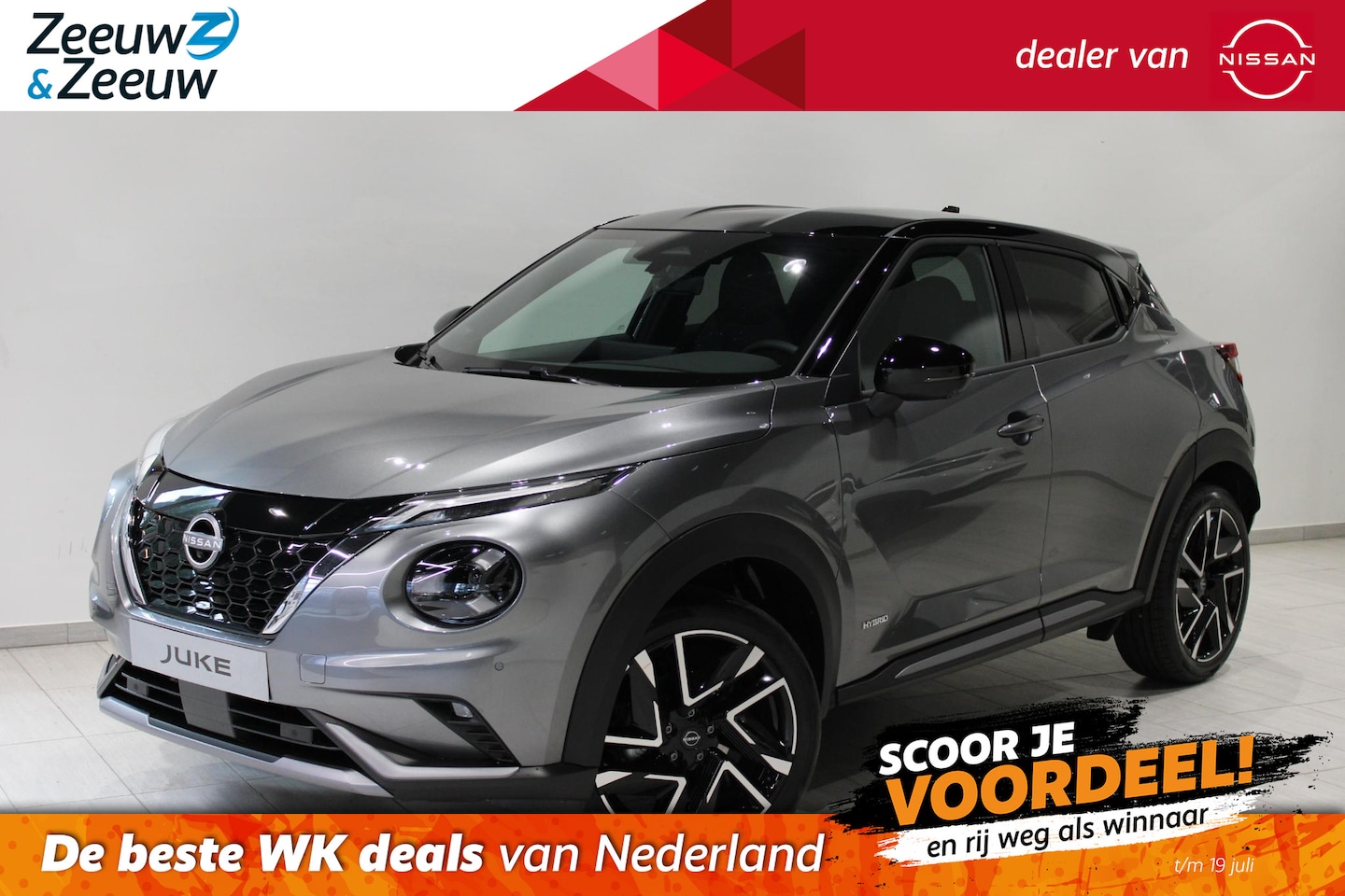 Nissan Juke - 1.6 Hybrid N-Design | € 5000,= KORTING | TECHNOLOGY PACK | COLD PACK | OP VOORRAAD!!! - AutoWereld.nl