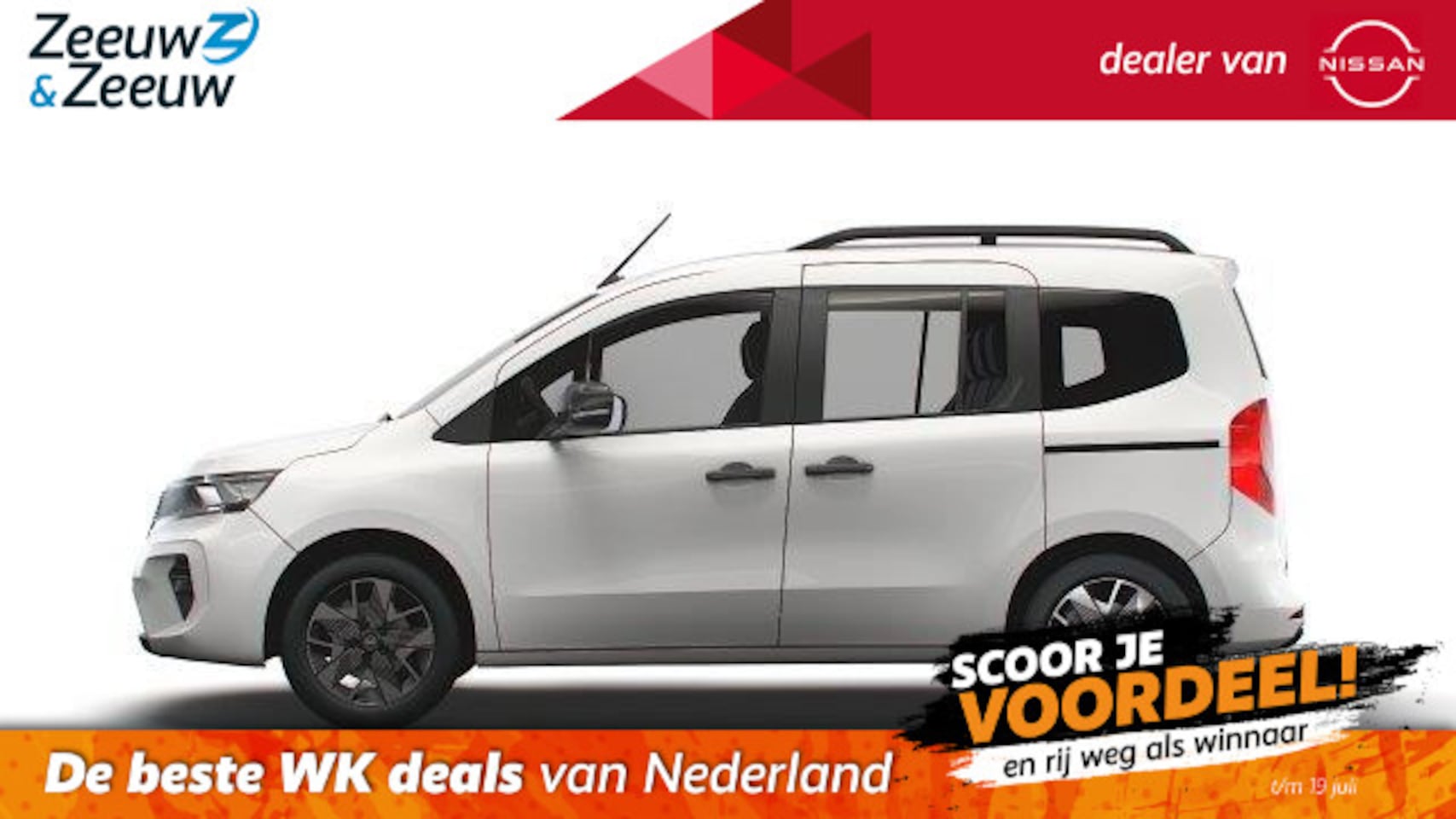 Nissan Townstar Evalia - Acenta 7 ZITS L2 45 kWh | 100% ELECTRISCHE 7 ZITTER | - AutoWereld.nl