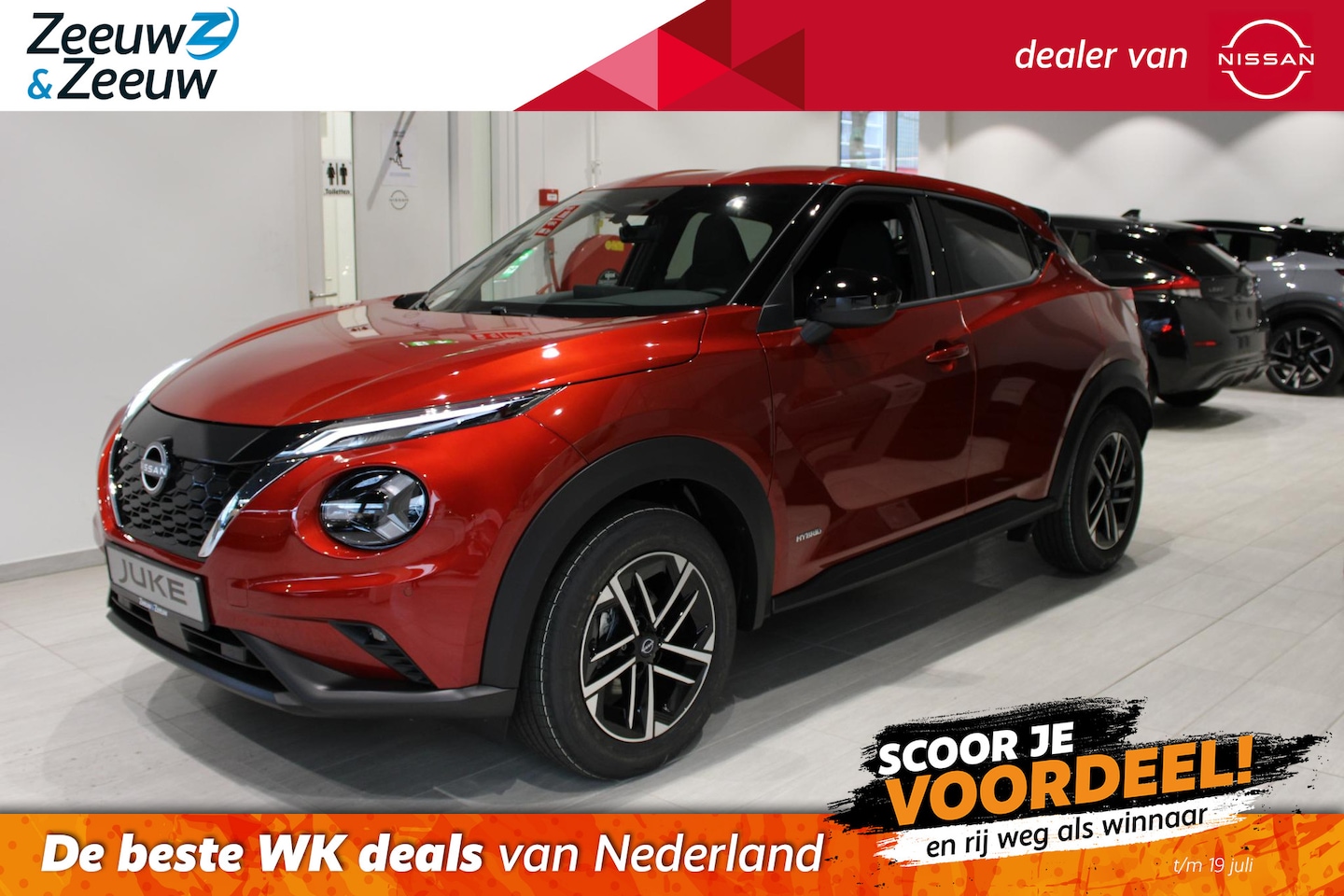 Nissan Juke - 1.6 Hybrid N-Connecta | € 5000,= KORTING | COLD PACK | OP VOORRAAD!!! - AutoWereld.nl