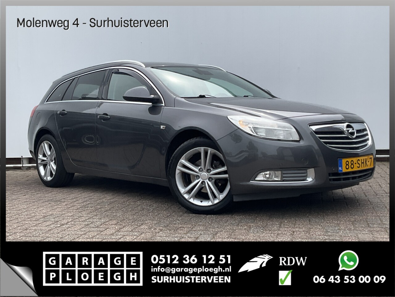 Opel Insignia Sports Tourer - 1.4 Turbo 141PK EcoFLEX Business Edition Trekhaak - AutoWereld.nl