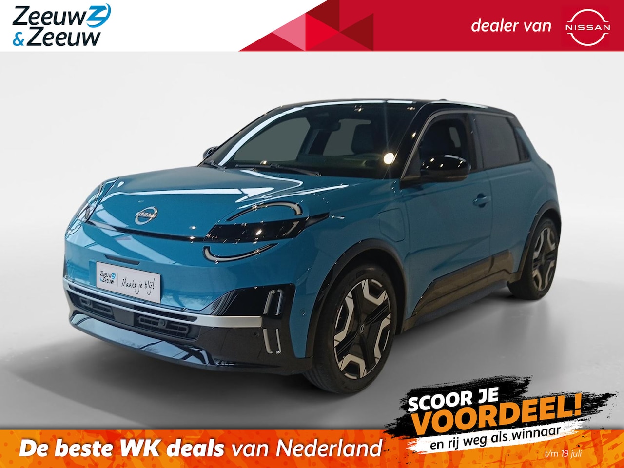 Nissan Micra - 52 kWh EVOLVE A/T *Google assist*Parkeersensoren voor en achter*Climate regeling*stoel en - AutoWereld.nl