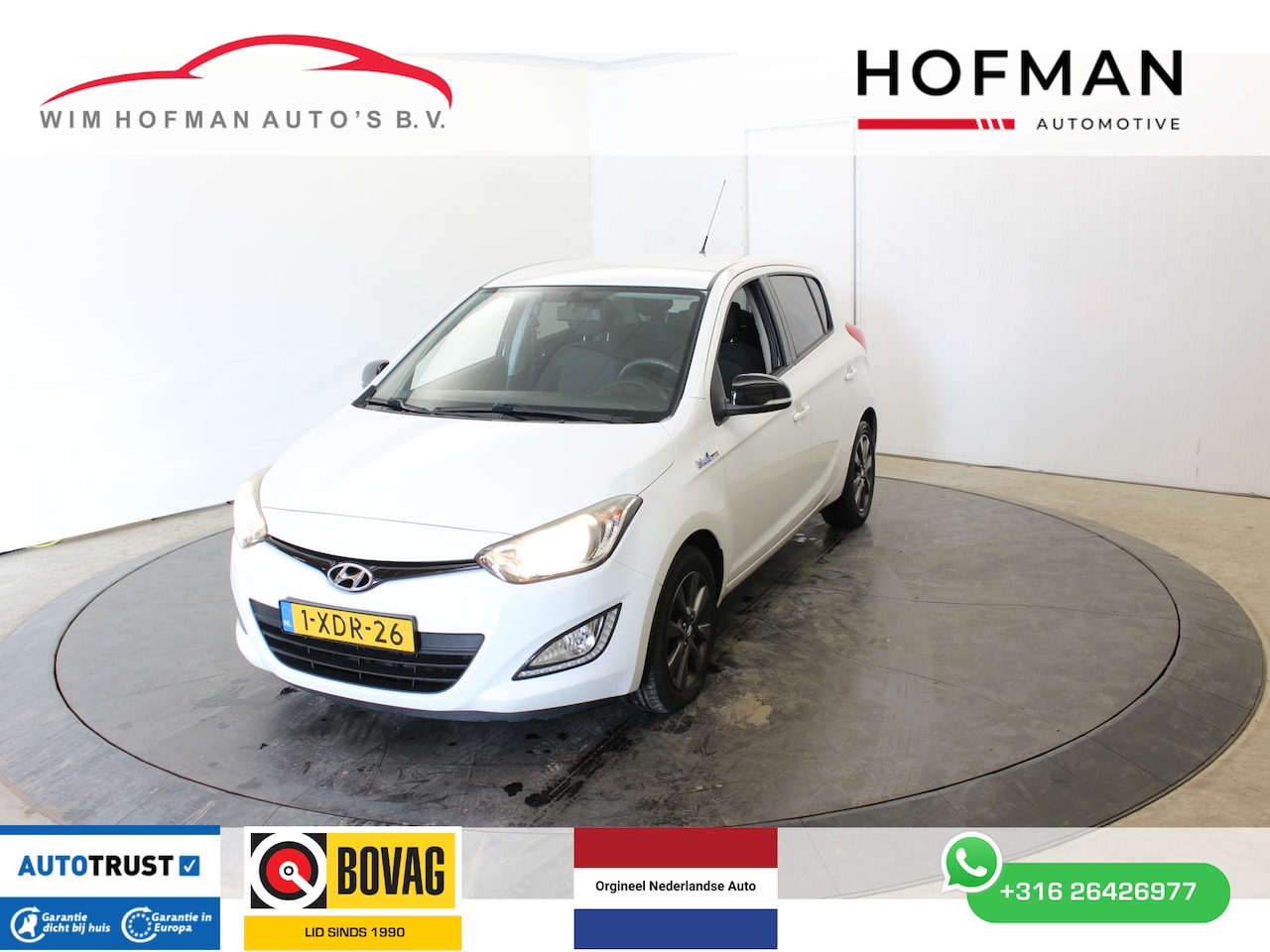 Hyundai i20 - 1.2i Go! NAP Airco Cruise Controle - AutoWereld.nl