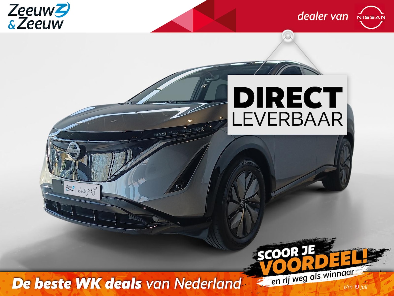 Nissan Ariya - Limited Edition 91 kWh *Navigatie*parkeersensoren voor&achter*2 laadkabels*snelladen*LMwie - AutoWereld.nl