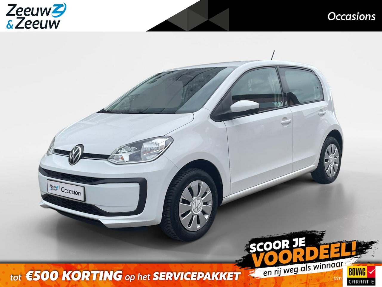 Volkswagen Up! - 1.0 65PK | 1ste eigenaar | Cruise Control | Climate Control | Achteruitrijcamera | Parkeer - AutoWereld.nl