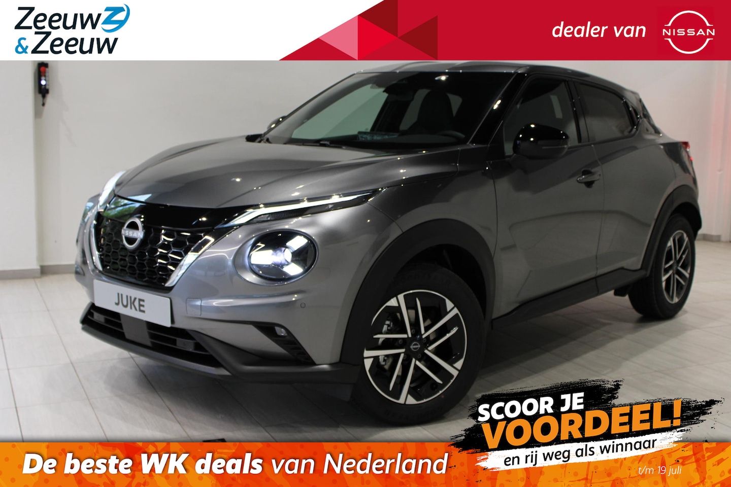Nissan Juke - 1.6 Hybrid N-Connecta | € 5000,= KORTING | CARPLAY | COLD PACK | OP VOORRAAD!!! - AutoWereld.nl