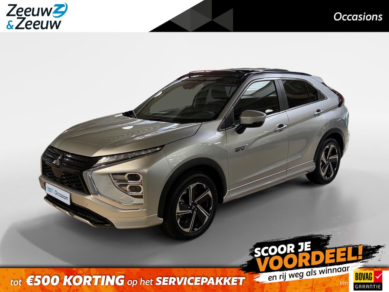 Mitsubishi Eclipse Cross - 2.4 PHEV Instyle | Schuif-/ kanteldak | Achteruitrijcamera | Parkeersensoren voor & achter - AutoWereld.nl