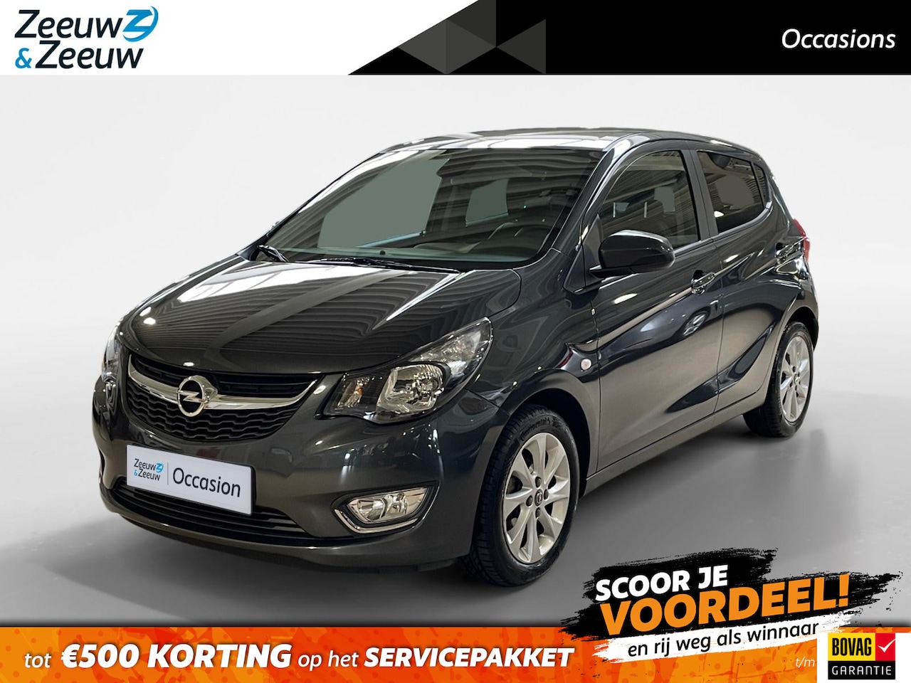 Opel Karl - 1.0 ecoFLEX Innovation 75PK AUTOMAAT | Cruise Control | Climate Control | Parkeersensoren - AutoWereld.nl