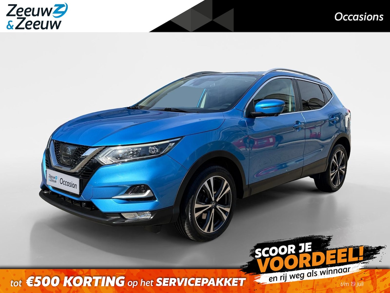 Nissan Qashqai - 1.2 N-Connecta | Rondom camera | Navigatie | Pano dak | Climate | Cruise | - AutoWereld.nl