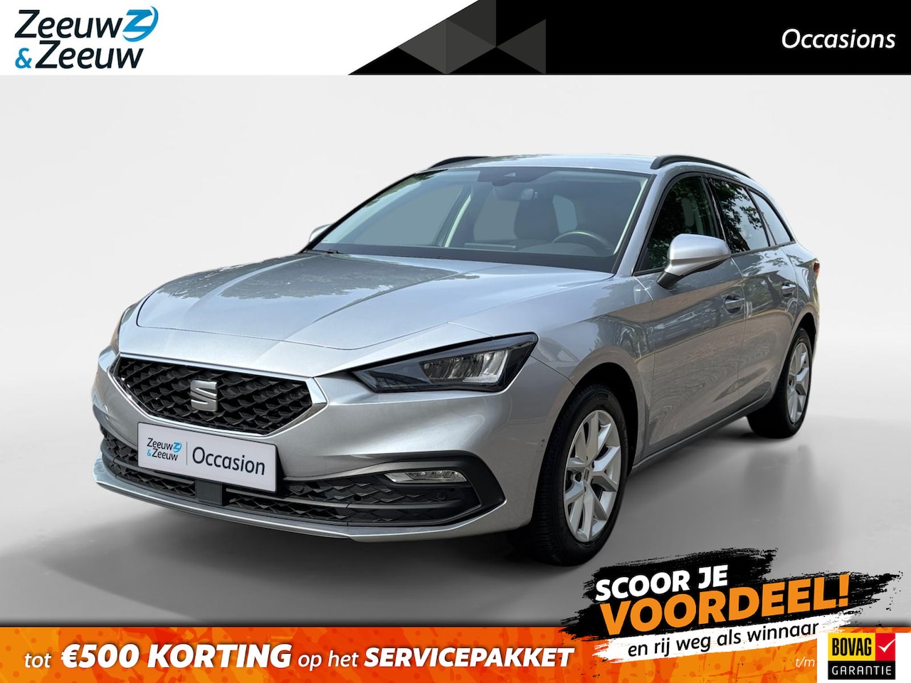 SEAT Leon Sportstourer - 1.0 eTSI Style Business Intense | All Season banden | Cruise Control | Climate Control | N - AutoWereld.nl