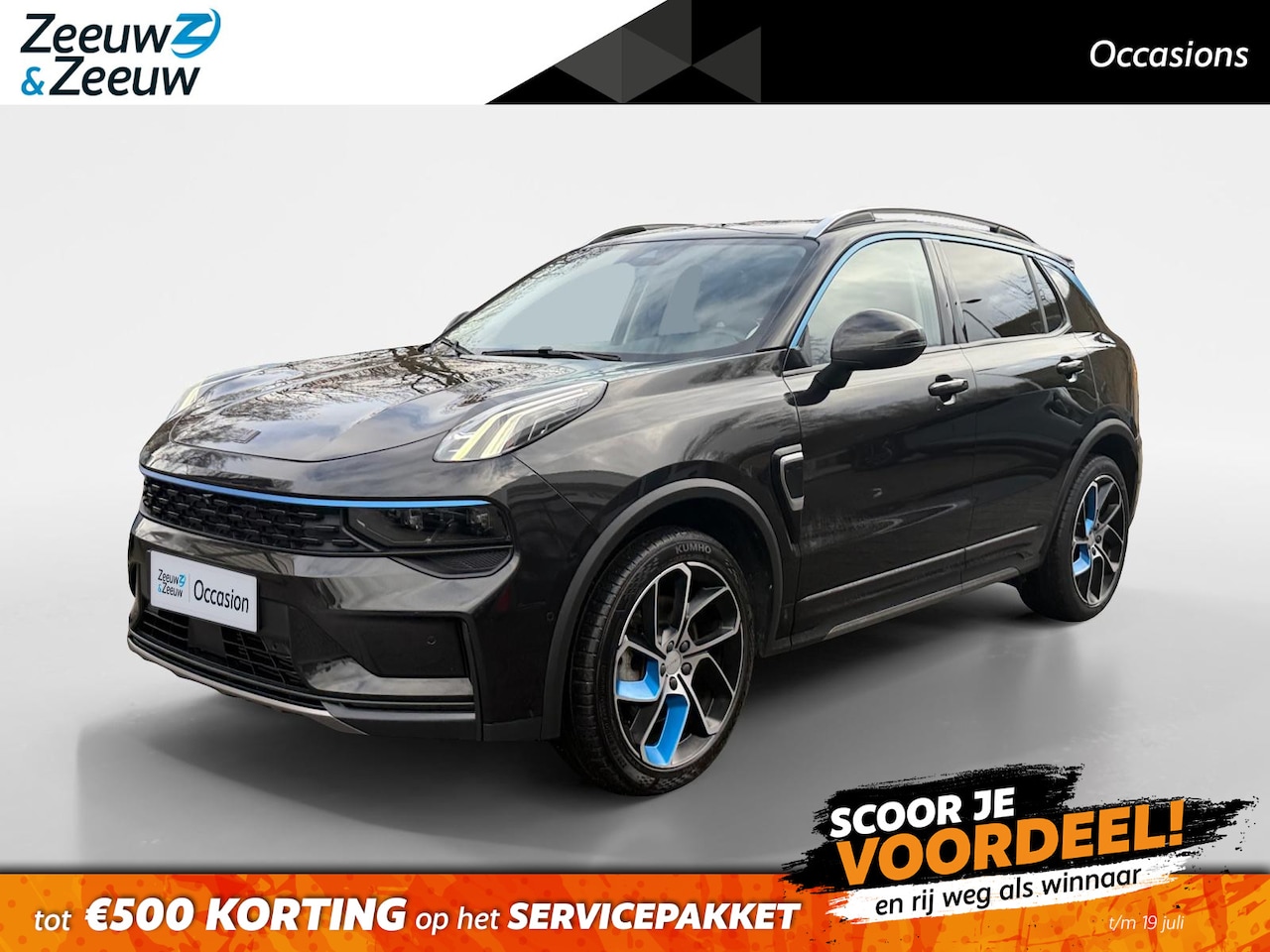 Lynk & Co 01 - 1.5 Apple Carplay/Android Auto , stoelverwarming , panoramadak , navigatiesysteem full map - AutoWereld.nl