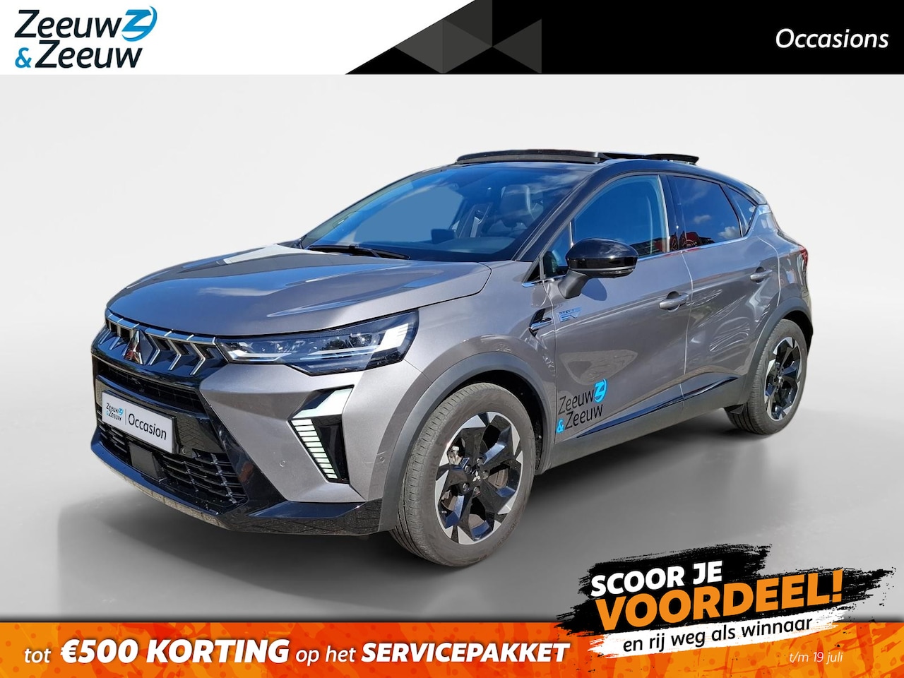 Mitsubishi ASX - 1.8 HEV AT Instyle | Schuifkanteldak | Stoel - stuur en voorruitverwarming | Fabrieksgaran - AutoWereld.nl