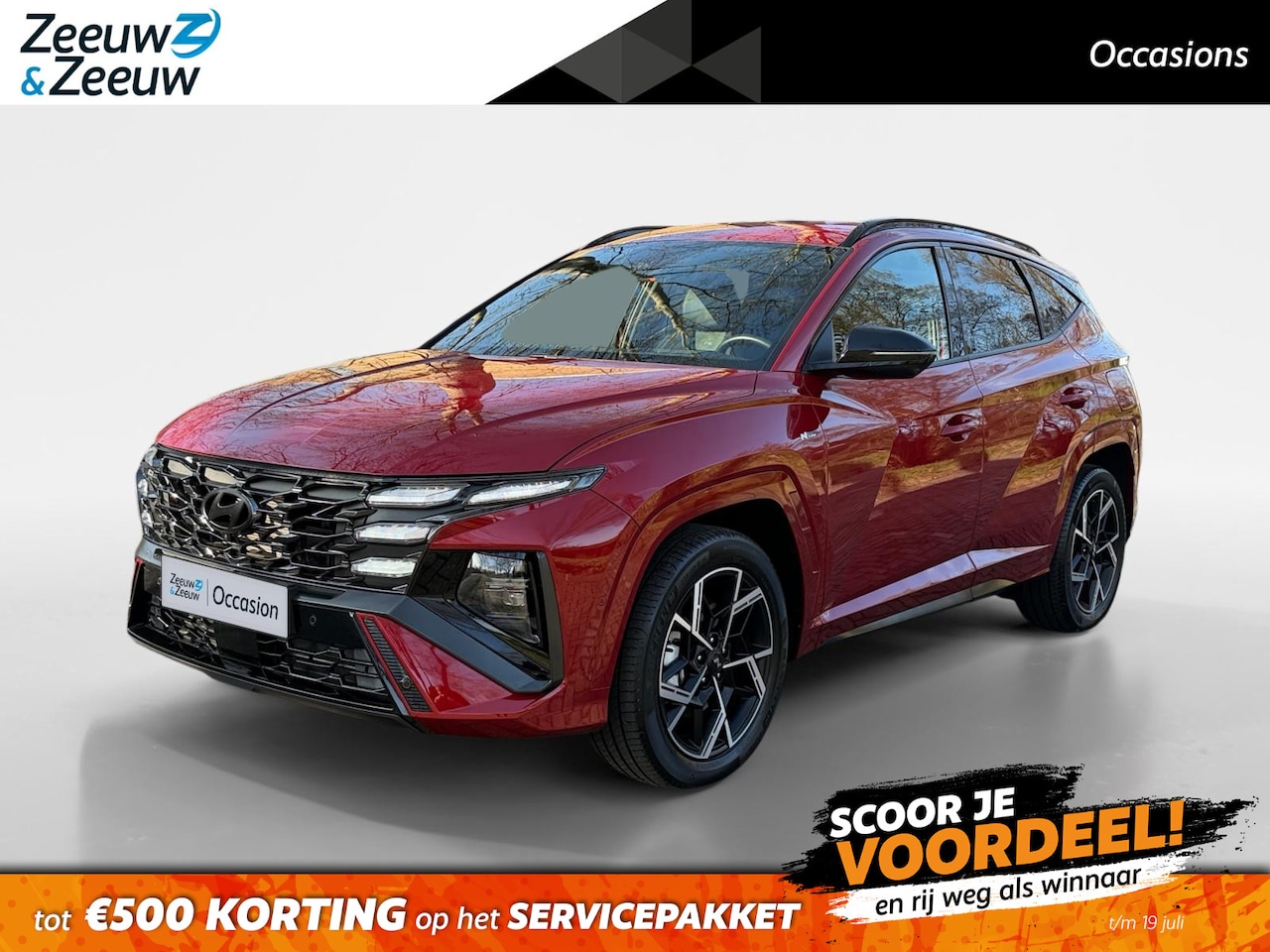 Hyundai Tucson - 1.6 T-GDI HEV N Line | Bomvol optie's | Lage kilometers | HEV | Rondom Camera | Stoelgeheu - AutoWereld.nl