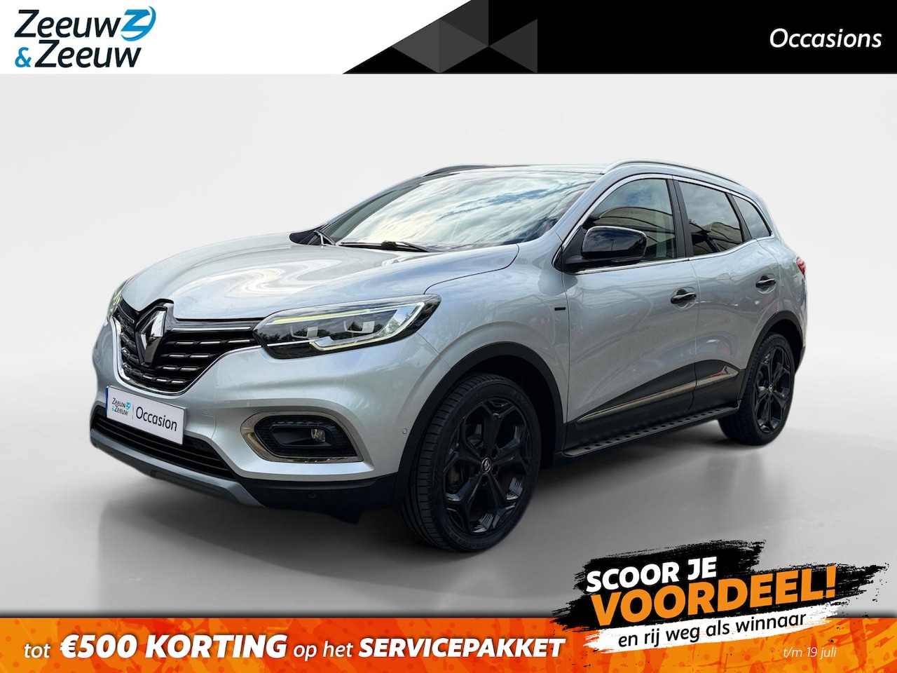 Renault Kadjar - 1.3 TCe Black Edition Automaat | Elektrisch wegklapbare trekhaak | Stoelverwarming | Clima - AutoWereld.nl