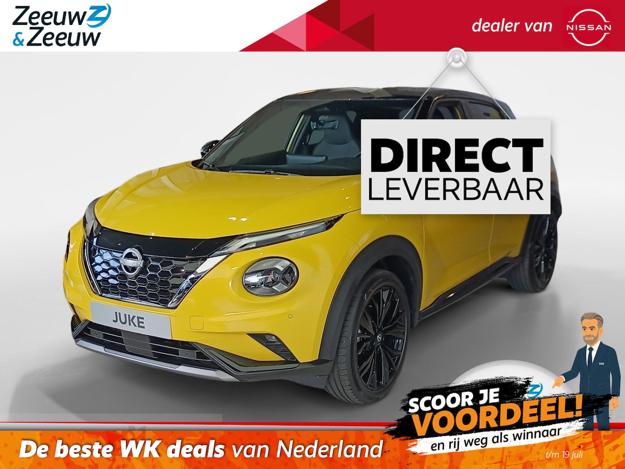 Nissan Juke - 1.6 Hybrid N-Sport | €5000 korting  | Rondom Camera | Cold pack | Direct leverbaar | Pro P - AutoWereld.nl