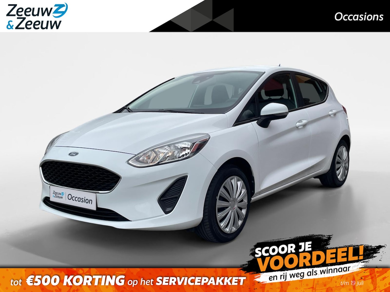 Ford Fiesta - 1.1 Trend | Parkeersensoren | Navigatie | Dealer onderhouden | Airco | Cruise Controle | Z - AutoWereld.nl