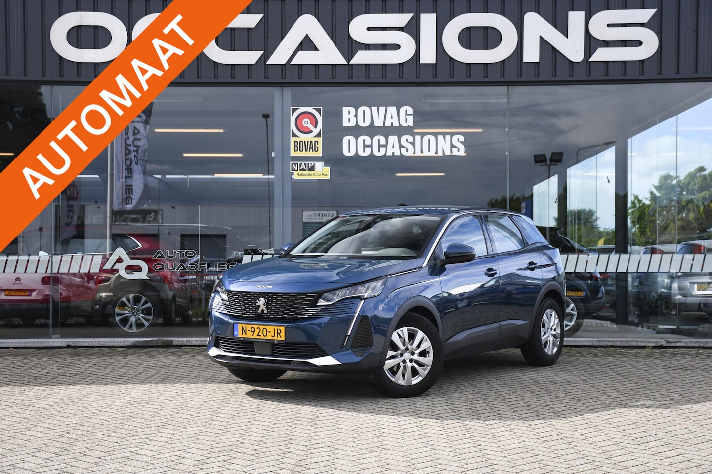 Peugeot 3008 - 1.2 Blue Lease Active 1 EIGENAAR/ APPLE CARPLAY - AutoWereld.nl