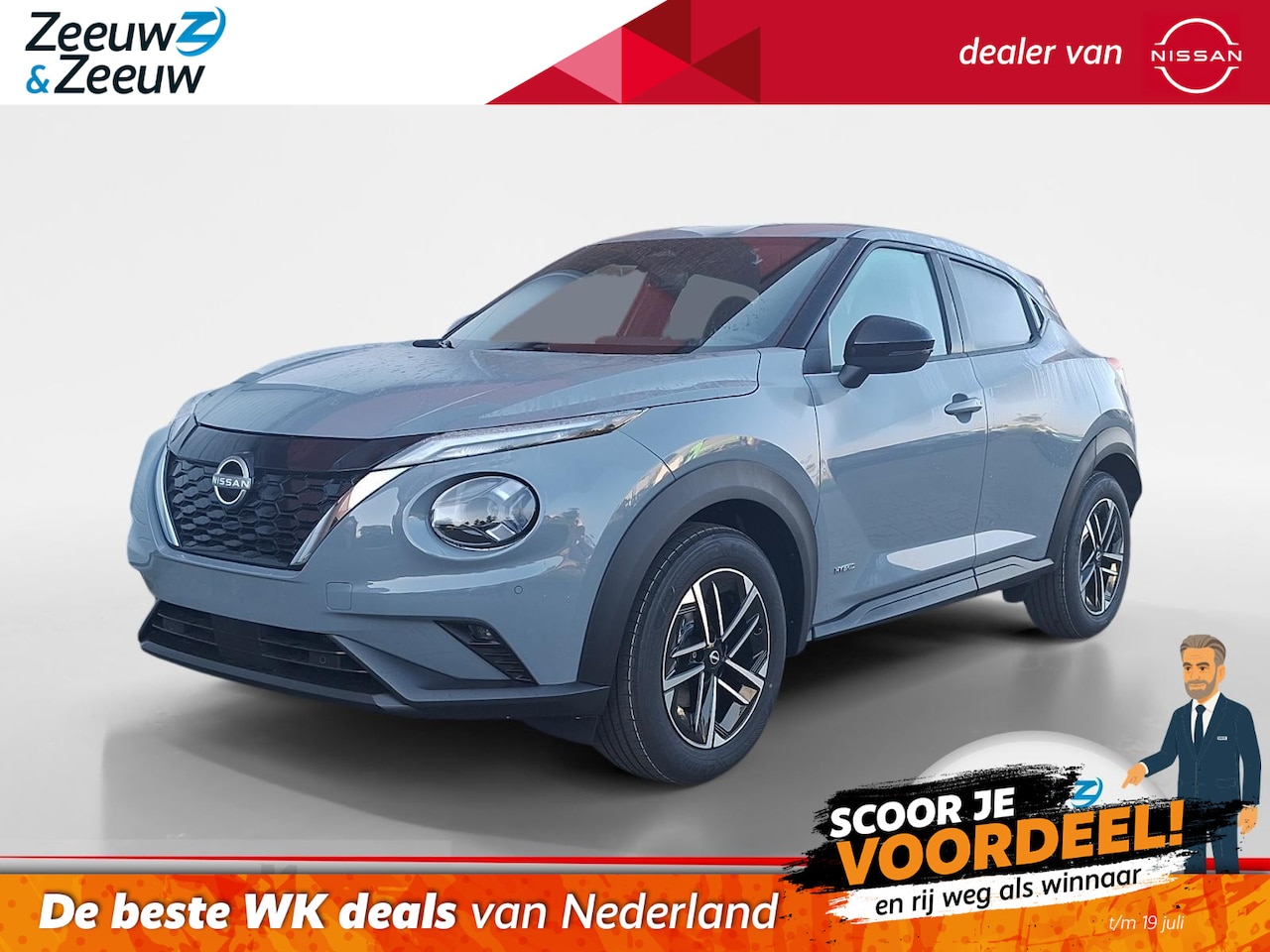 Nissan Juke - 1.6 Hybrid N-Connecta | €5000 korting | Achteruitrij camera | Apple/Android Carplay | Dir - AutoWereld.nl