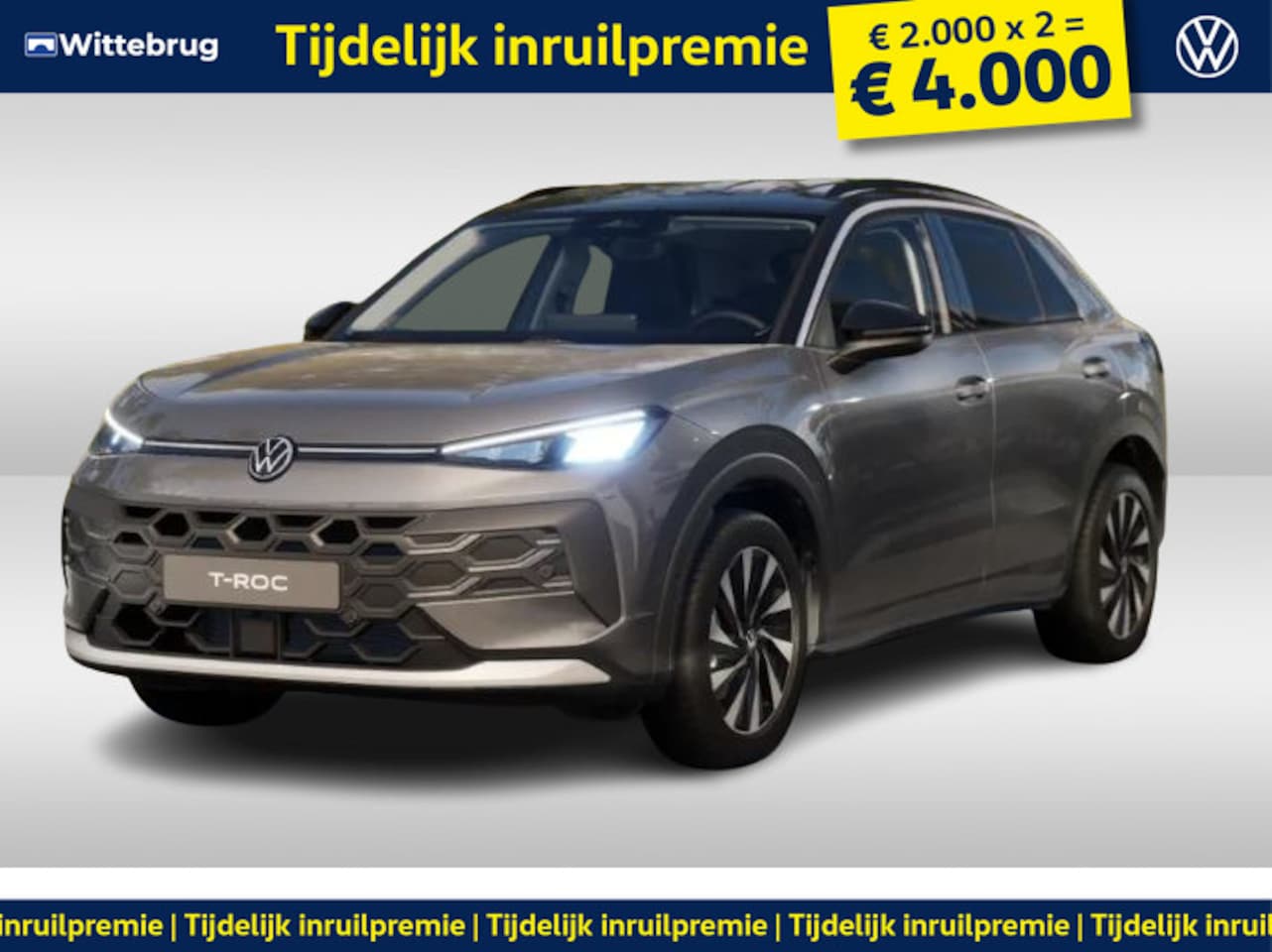 Volkswagen T-Roc - 1.5 eTsi Life First Edition !!!Profiteer ook van € 4.000 inruilpremie!!! - AutoWereld.nl