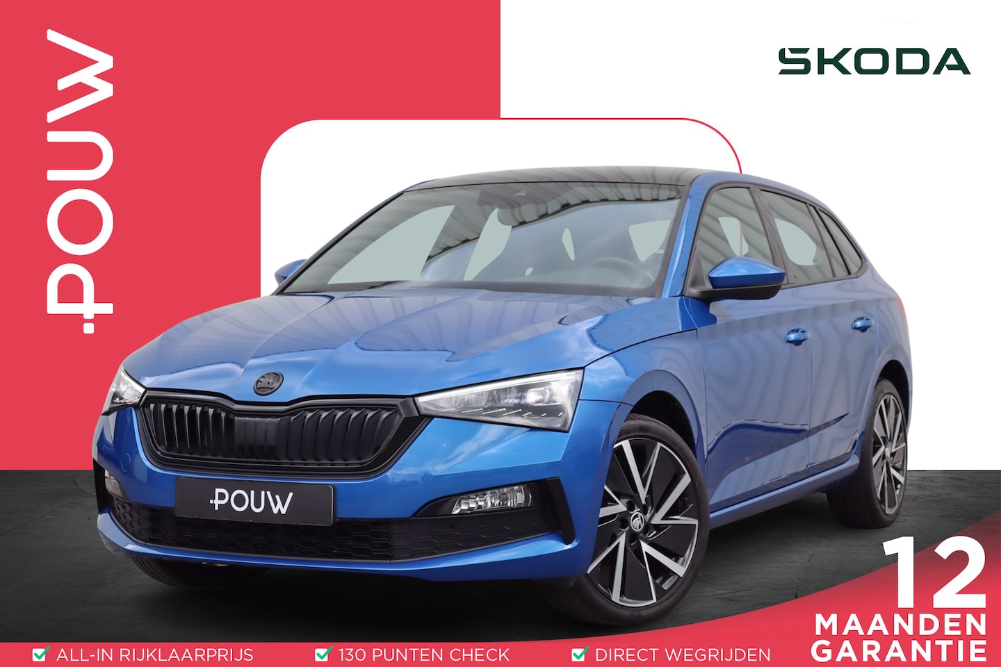 Skoda Scala - 1.0 TSI 110pk Sport Business | LED Koplampen | Panoramadak | Apple CarPlay / Android Auto - AutoWereld.nl