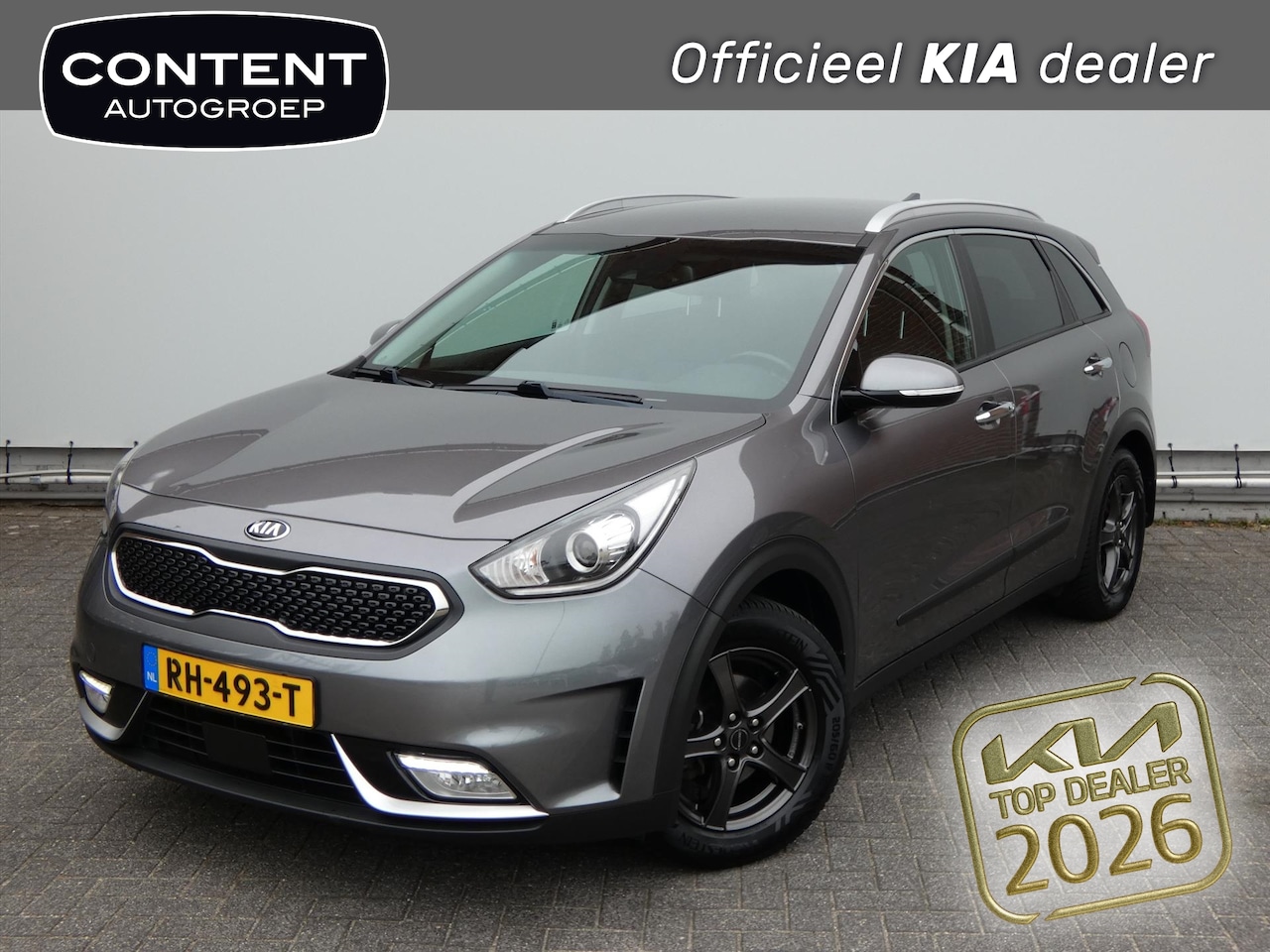 Kia Niro - 1.6 GDi Hybrid 141pk DCT6 BusinessLine / Trekhaak - AutoWereld.nl