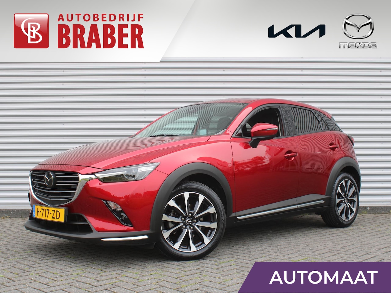 Mazda CX-3 - 2.0 SkyActiv-G 120 GT-M | Trekhaak | Stuur-/stoelverwarming | 18" LM | Bose audio | Dodeho - AutoWereld.nl