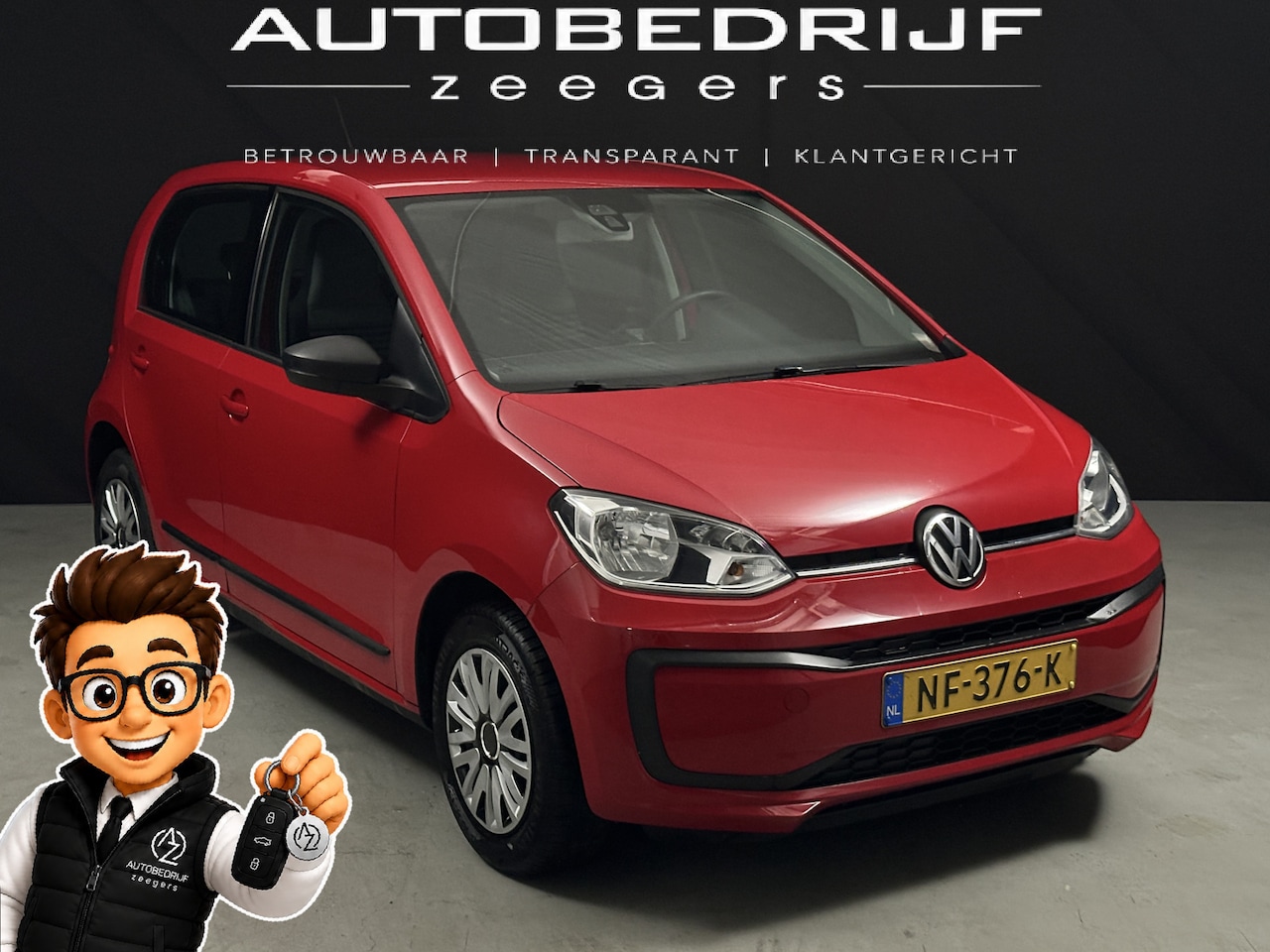 Volkswagen Up! - 1.0 BMT move up! *Bluetooth*Start/Stop* - AutoWereld.nl