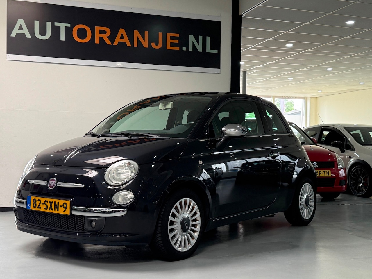 Fiat 500 - 0.9 TwinAir NL-Pano-Airco-Leer-Nette Staat!! - AutoWereld.nl